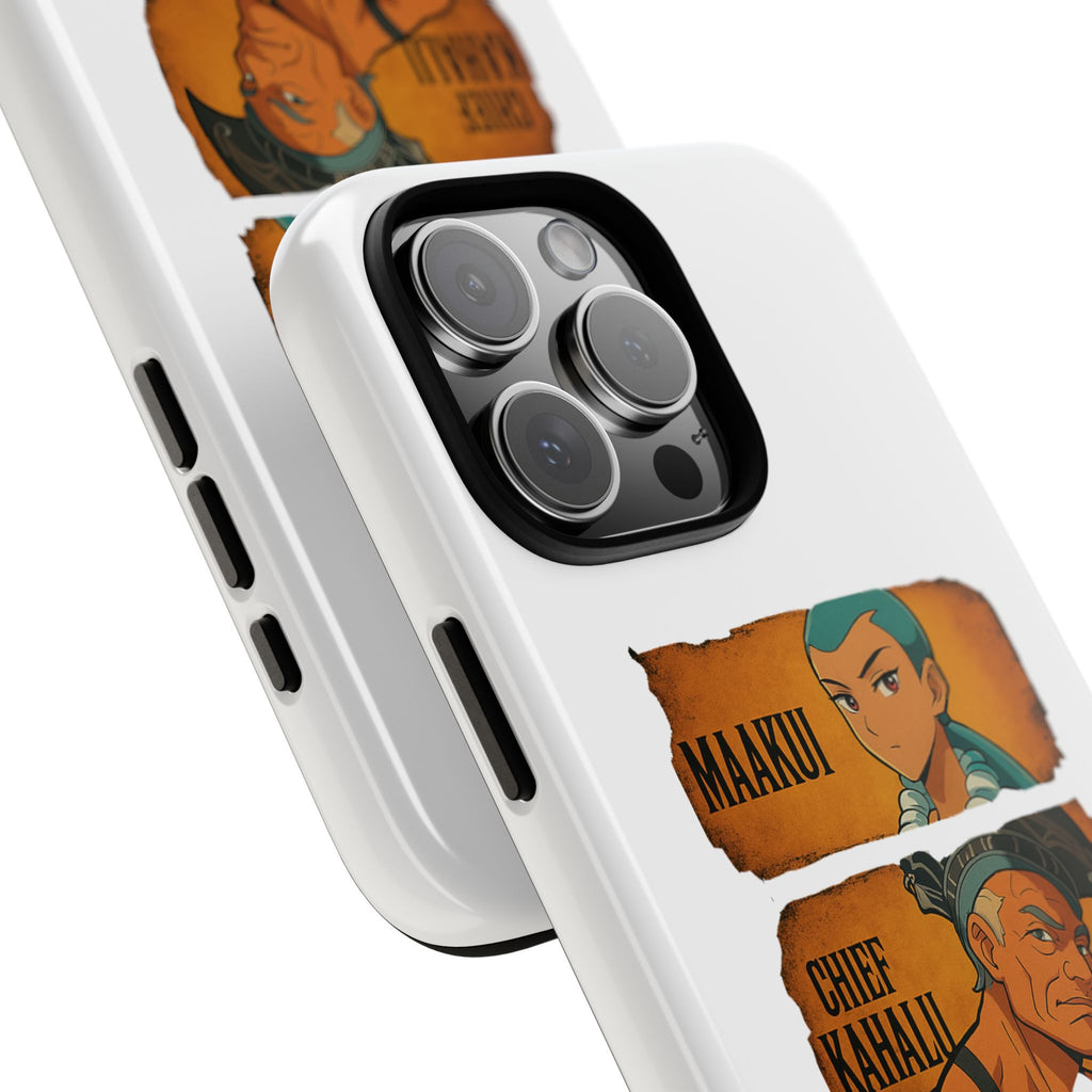 Tough Cases - Anime Phone Case Featuring Maakui, Chief Kahaili, and Bertelli, Great Gift for Fans, Personalized, Trendy, Durable