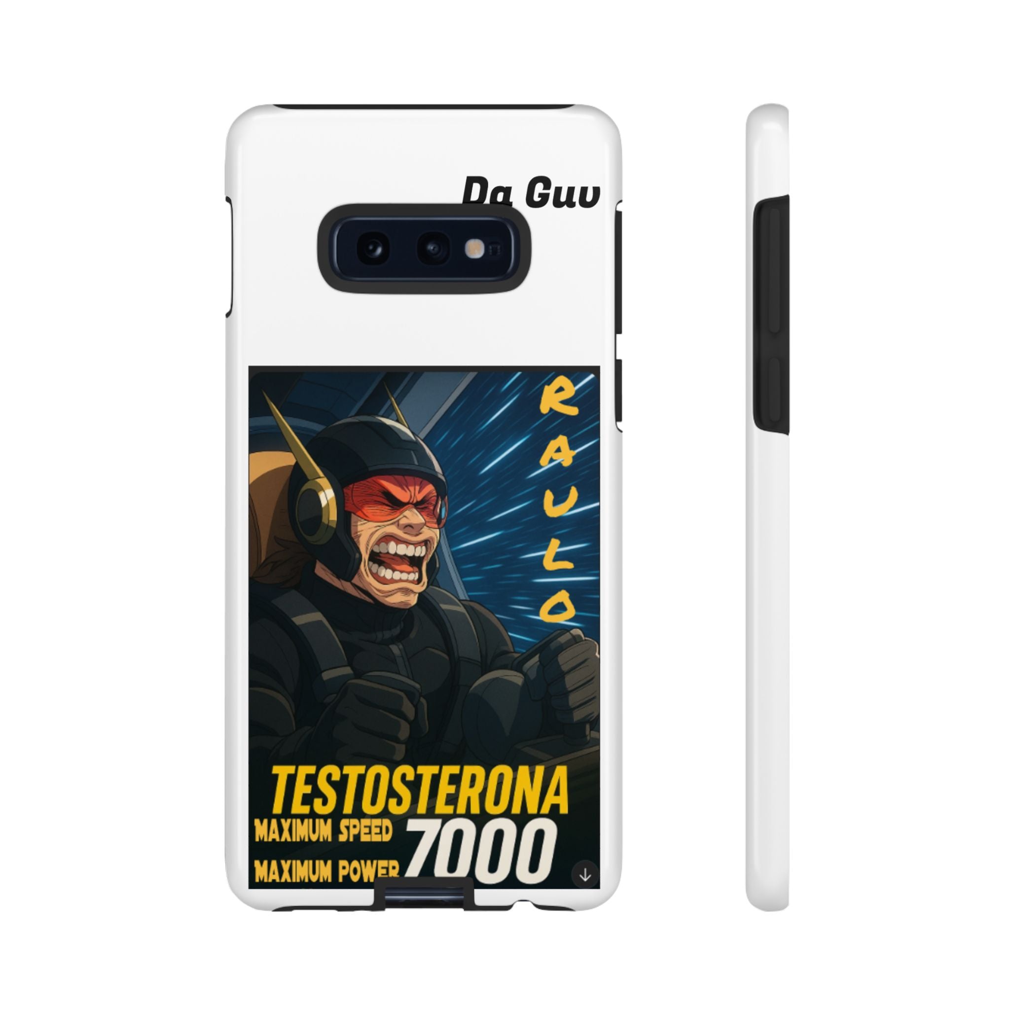 Anime Raulo Tough Cases - Sci-Fi Book Theme, Testosterona 7000, Phone Cover, Protective Shell, Unique Design, Gift for Sci-Fi Fans