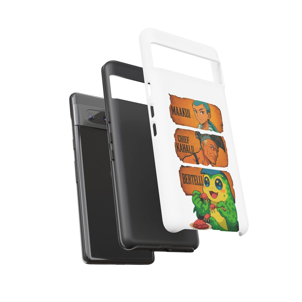 Tough Cases - Anime Phone Case Featuring Maakui, Chief Kahaili, and Bertelli, Great Gift for Fans, Personalized, Trendy, Durable