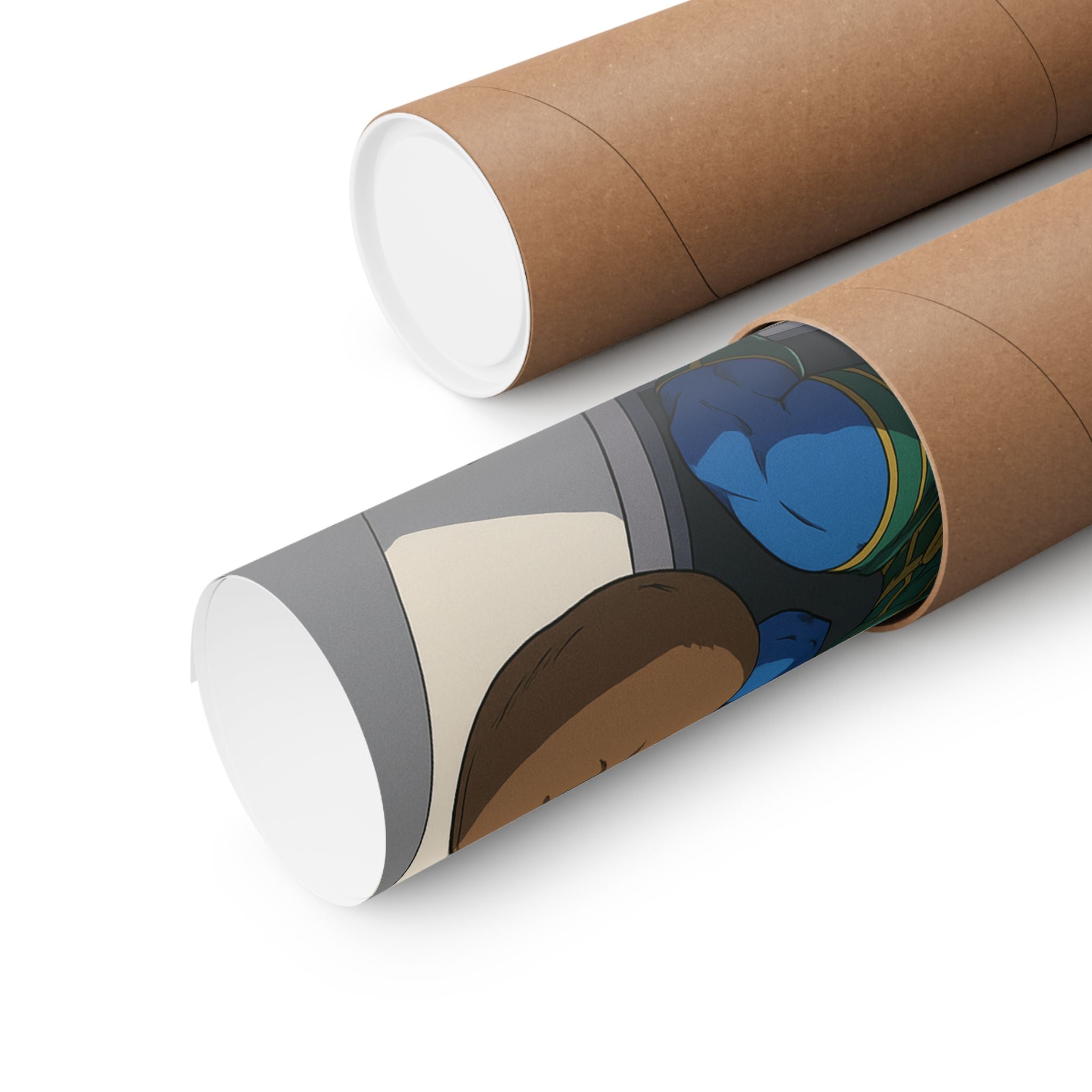 Anime Tempis Fugit Matte Vertical Posters - Sci-Fi Book Da Guv Art Prints, Wall Decor, Fan Merchandise, Geek Gift, Room Decoration