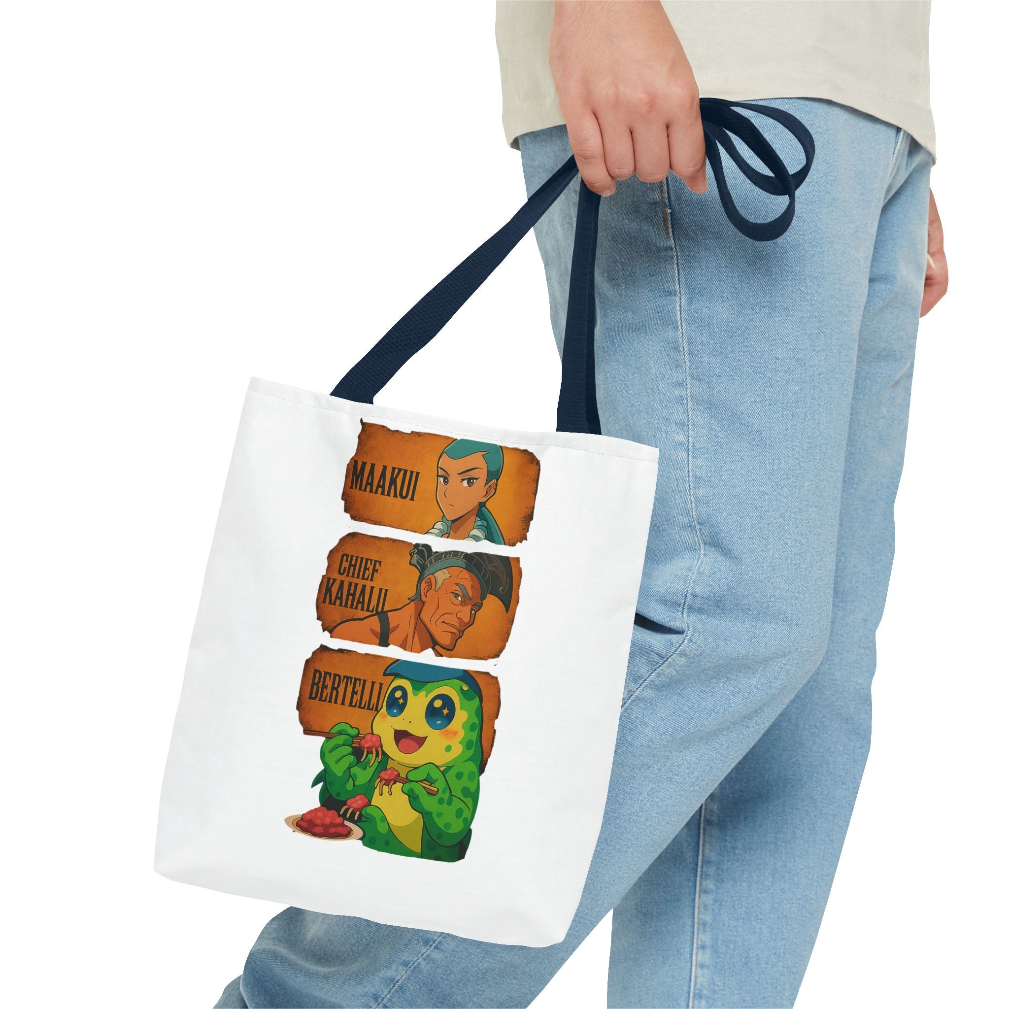 Colorful Anime Tote Bag - Fun, Unique, Art-inspired, Perfect Gift, Eco-Friendly, Daily Use