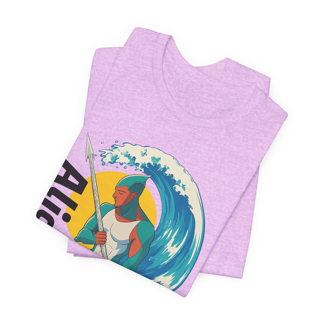 Aljandro Wave Warrior T-Shirt — Personalized 'Aljandro' Surf Guardian Tee