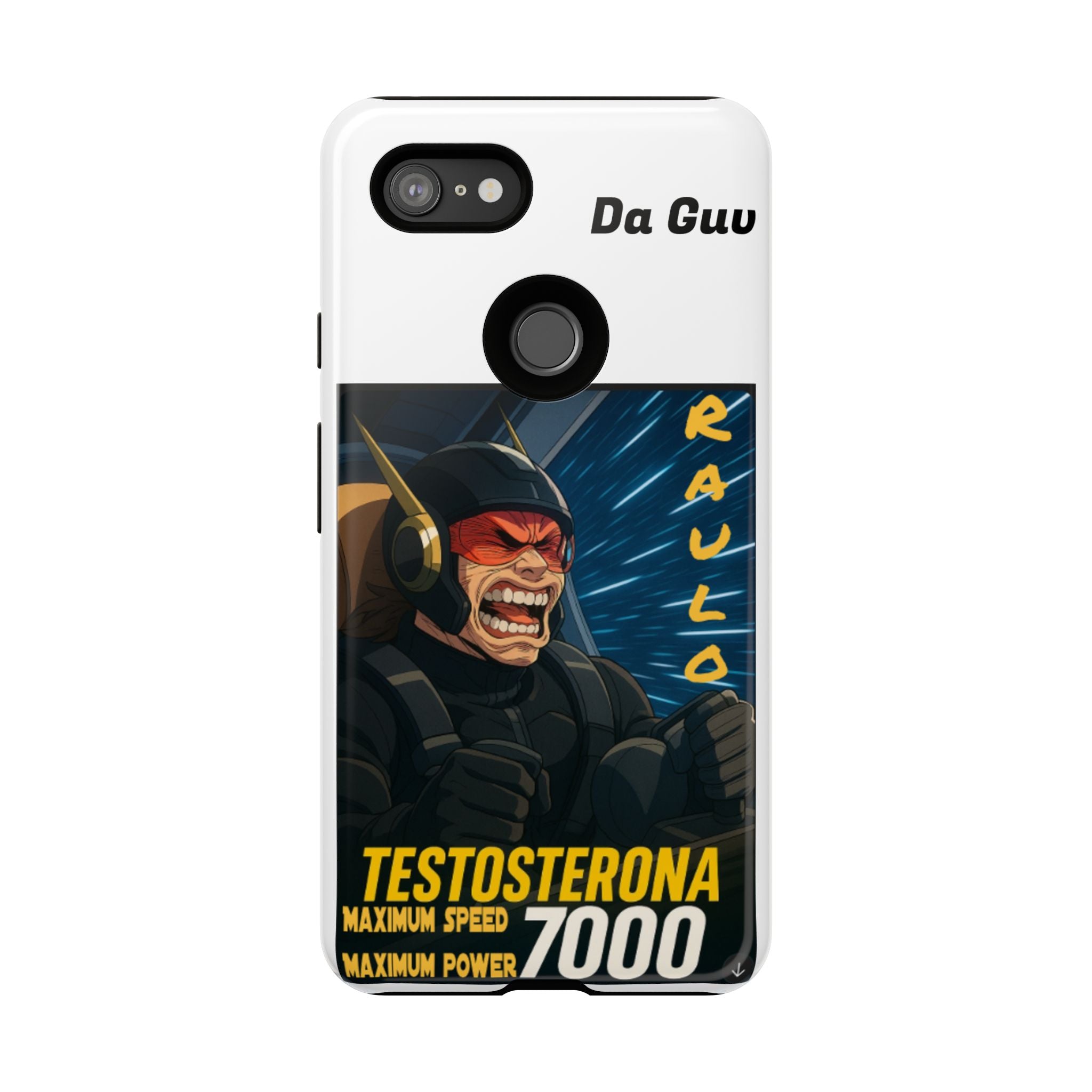 Anime Raulo Tough Cases - Sci-Fi Book Theme, Testosterona 7000, Phone Cover, Protective Shell, Unique Design, Gift for Sci-Fi Fans