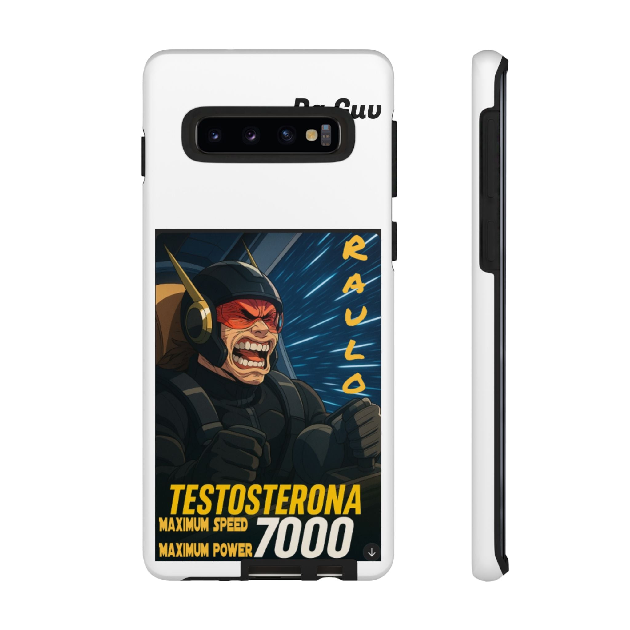 Anime Raulo Tough Cases - Sci-Fi Book Theme, Testosterona 7000, Phone Cover, Protective Shell, Unique Design, Gift for Sci-Fi Fans
