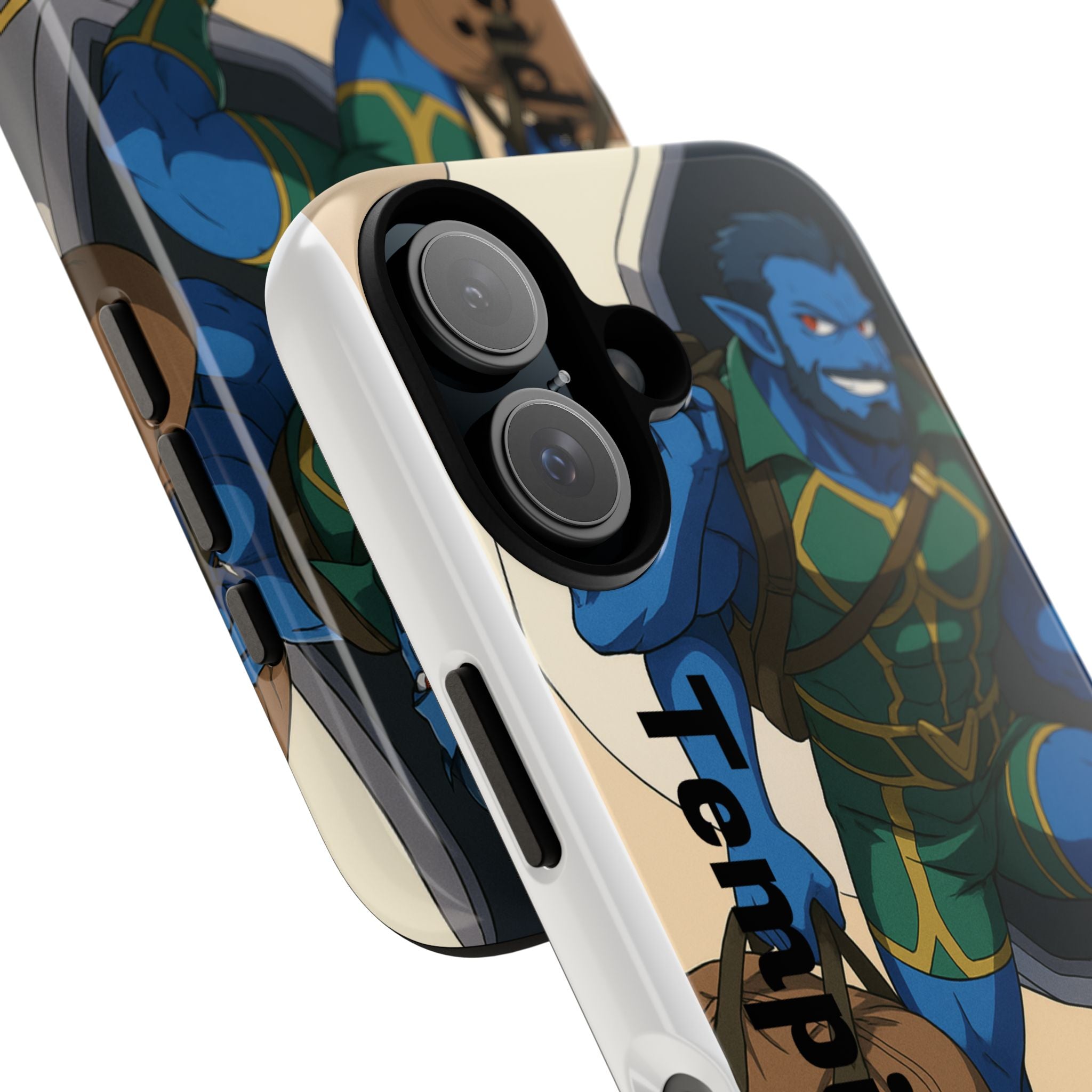 Phone Cases, Anime Tempis Fugit from Da Guv, Sci-Fi Tough Case, Protective Cover, Unique Gift