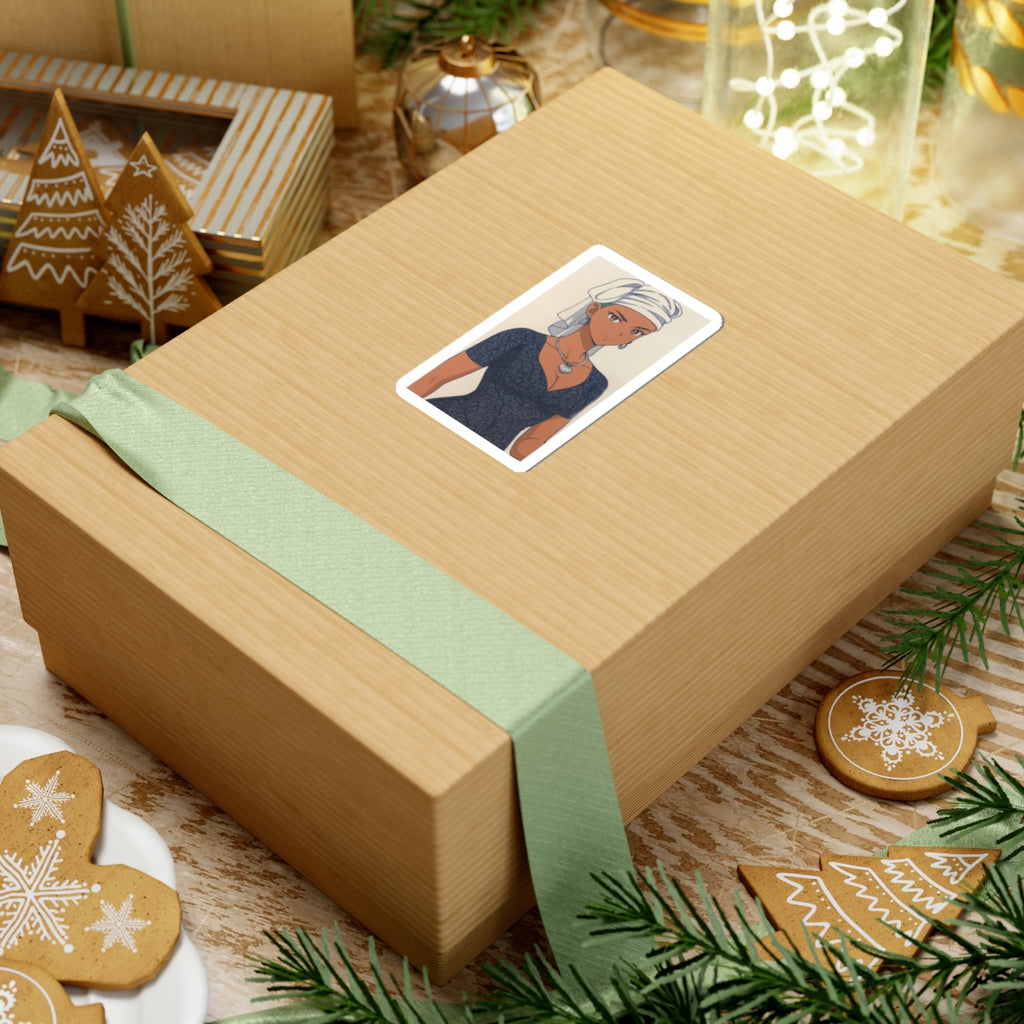 Anime Maakui Stickers - Da Guv Sci-Fi Book Art, Kiss-Cut Decals for Laptop, Water Bottle, Planner, Gift, Collectible