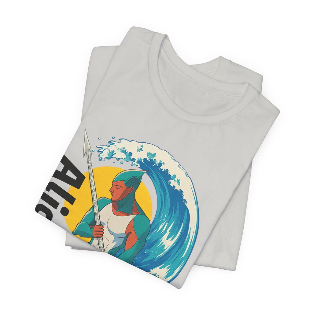 Aljandro Wave Warrior T-Shirt — Personalized 'Aljandro' Surf Guardian Tee
