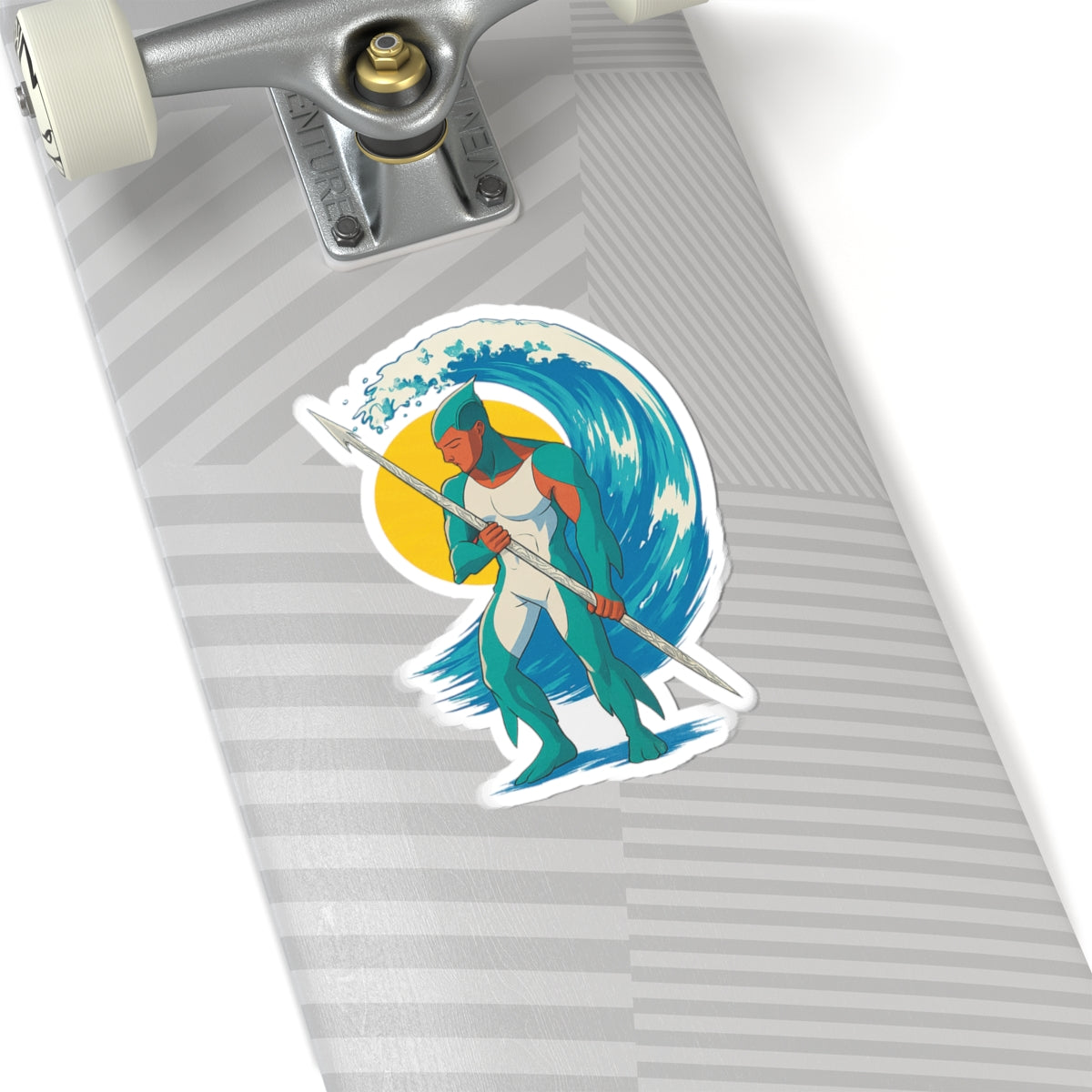 Anime Aljandro Kiss-Cut Stickers | Cool Surf Art, Laptop Decor, Beach Lover Gifts, Summer Vibes, Ocean Theme Stickers