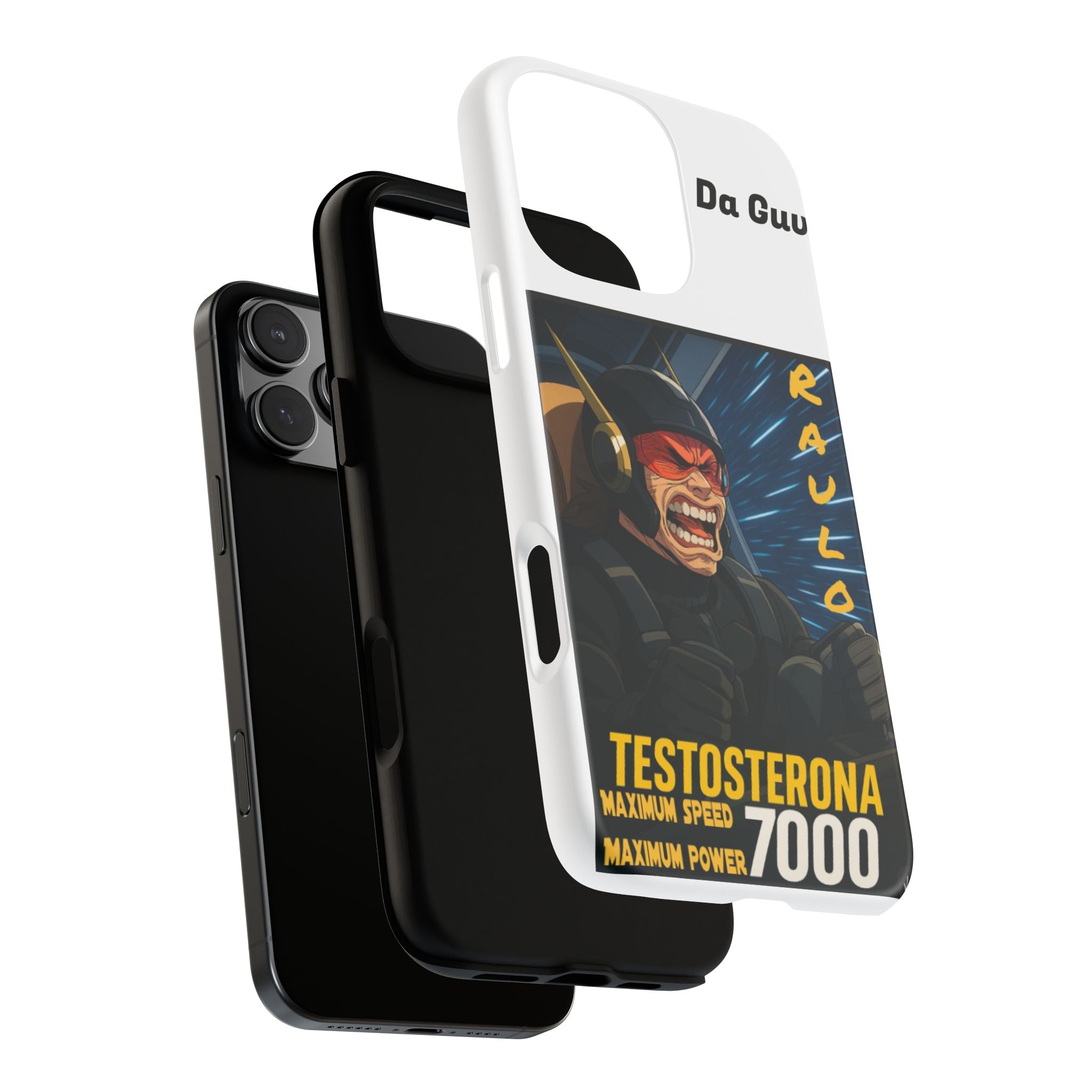 Anime Raulo Tough Cases - Sci-Fi Book Theme, Testosterona 7000, Phone Cover, Protective Shell, Unique Design, Gift for Sci-Fi Fans