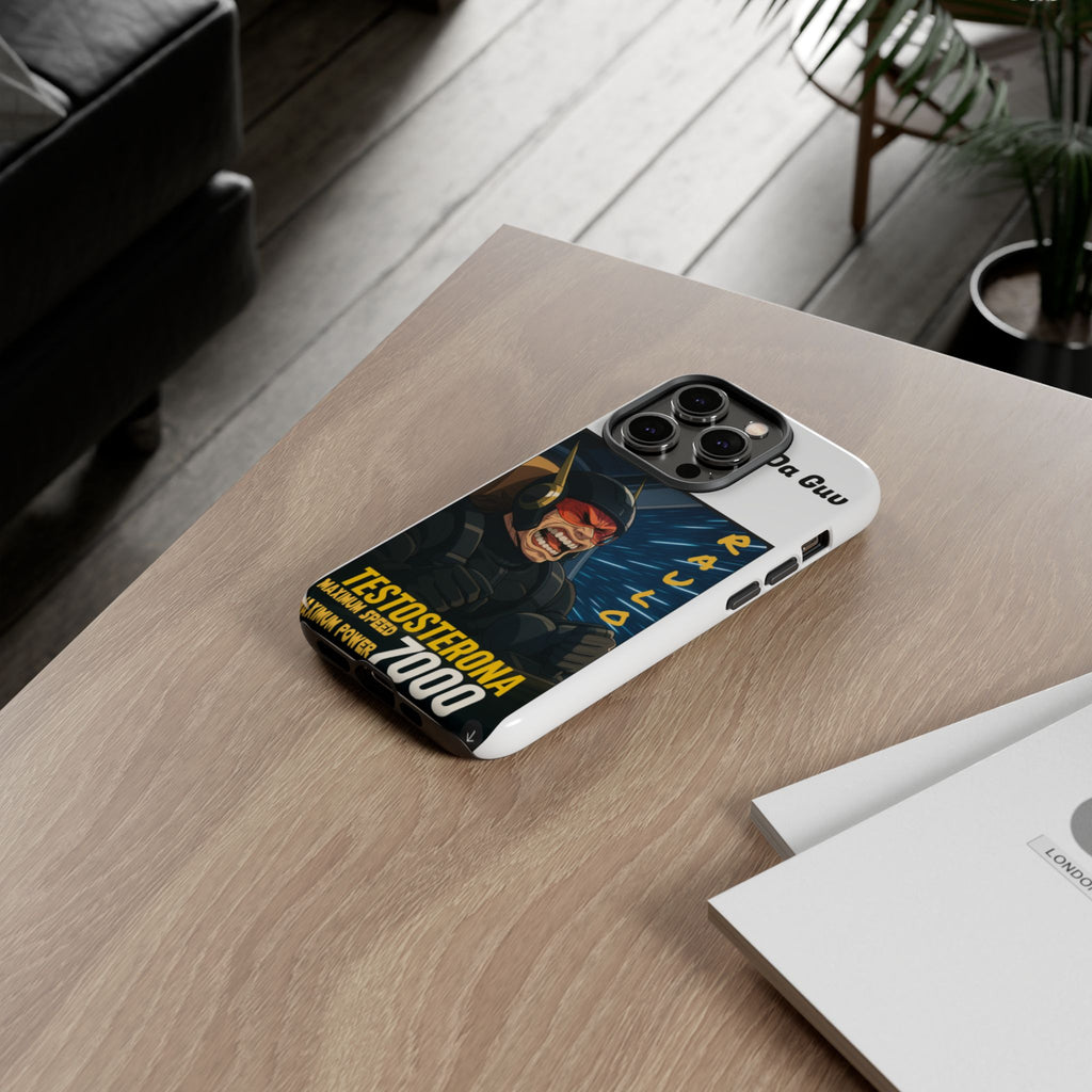 Anime Raulo Tough Cases - Sci-Fi Book Theme, Testosterona 7000, Phone Cover, Protective Shell, Unique Design, Gift for Sci-Fi Fans