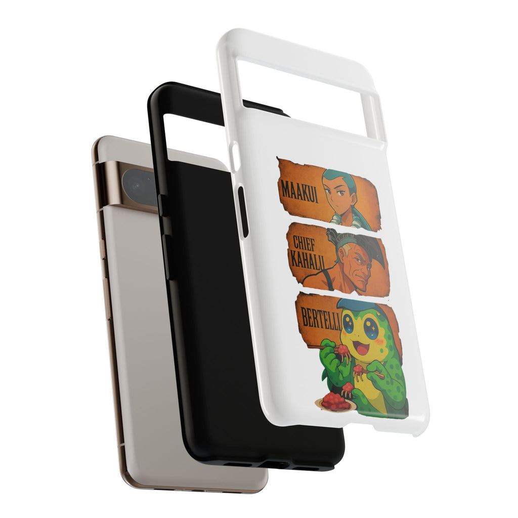 Tough Cases - Anime Phone Case Featuring Maakui, Chief Kahaili, and Bertelli, Great Gift for Fans, Personalized, Trendy, Durable