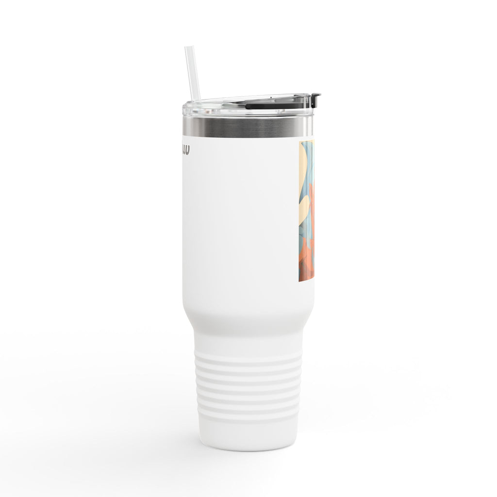 Chief Kahalu Stylish Insulated Travel Mug, 40oz | Travel Mug for Coffee Lovers, Personalized Gift, Adventure Companion, On-the-Go Hydration