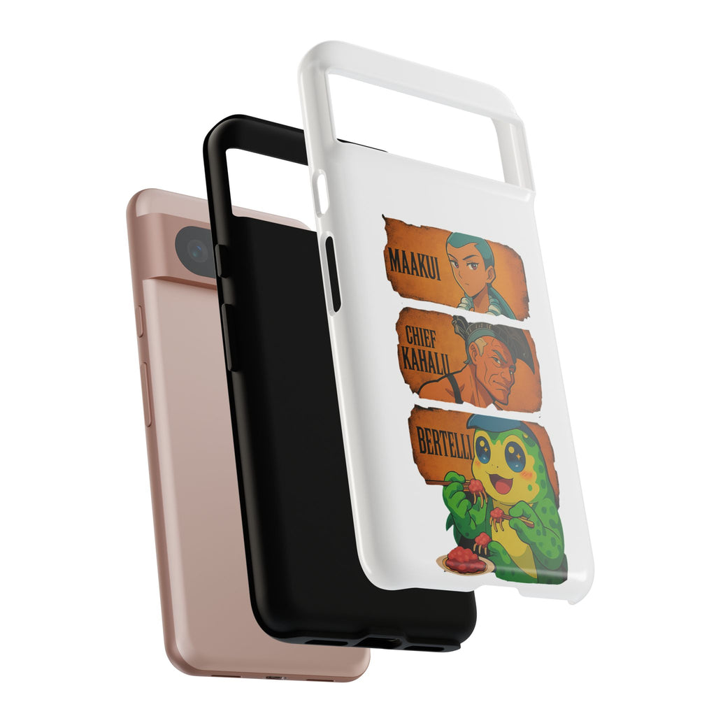 Tough Cases - Anime Phone Case Featuring Maakui, Chief Kahaili, and Bertelli, Great Gift for Fans, Personalized, Trendy, Durable