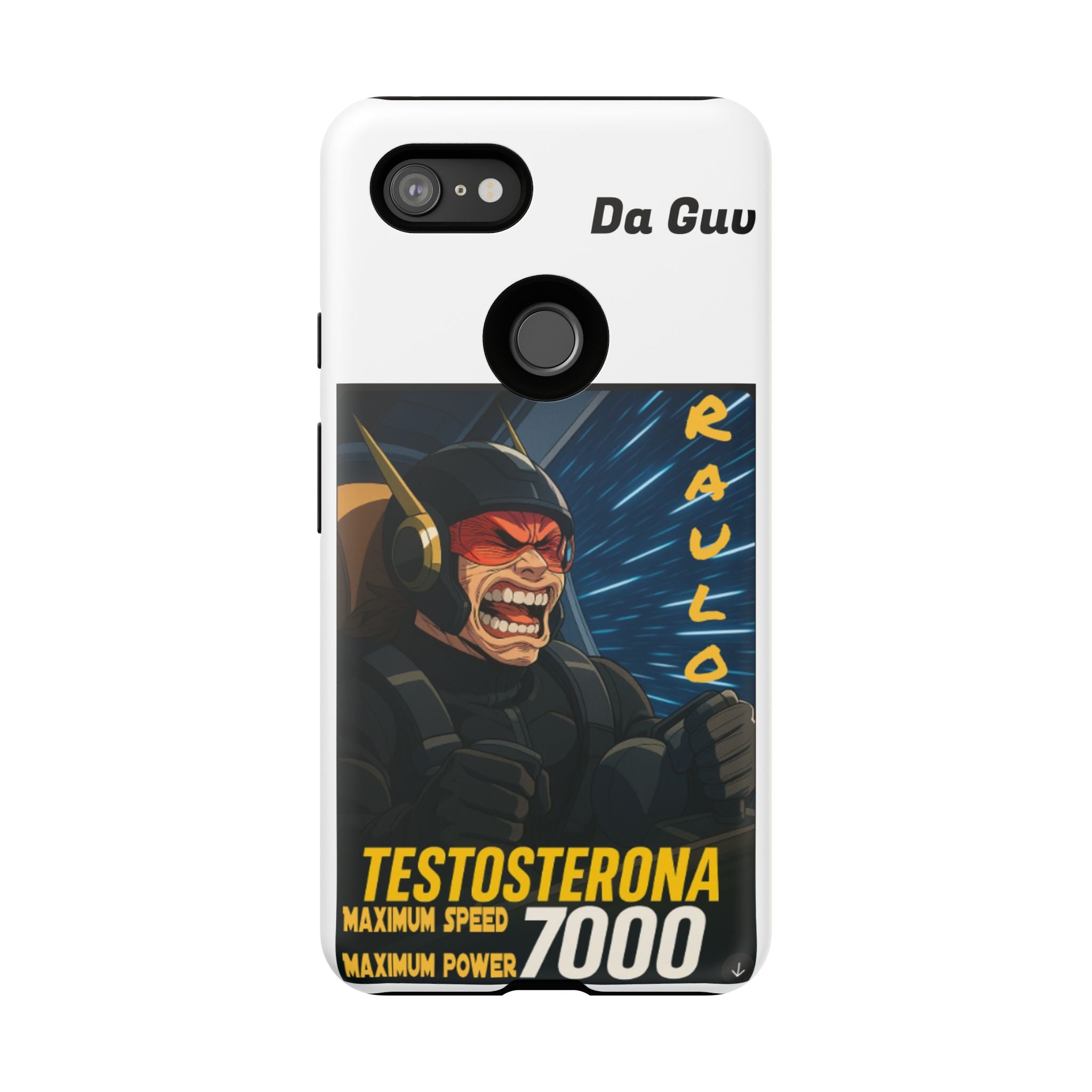 Anime Raulo Tough Cases - Sci-Fi Book Theme, Testosterona 7000, Phone Cover, Protective Shell, Unique Design, Gift for Sci-Fi Fans