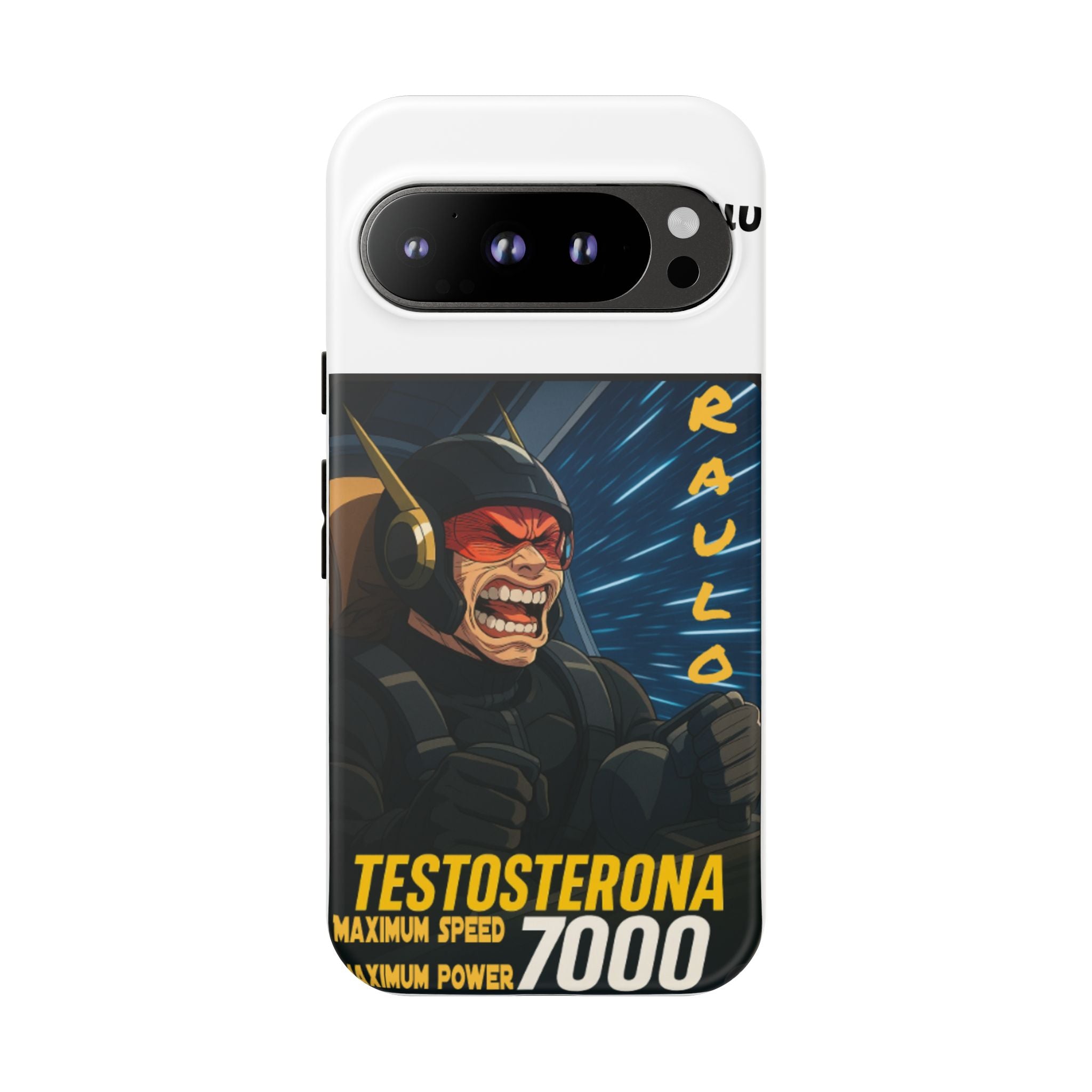 Anime Raulo Tough Cases - Sci-Fi Book Theme, Testosterona 7000, Phone Cover, Protective Shell, Unique Design, Gift for Sci-Fi Fans