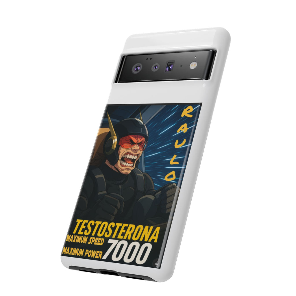 Anime Raulo Tough Cases - Sci-Fi Book Theme, Testosterona 7000, Phone Cover, Protective Shell, Unique Design, Gift for Sci-Fi Fans