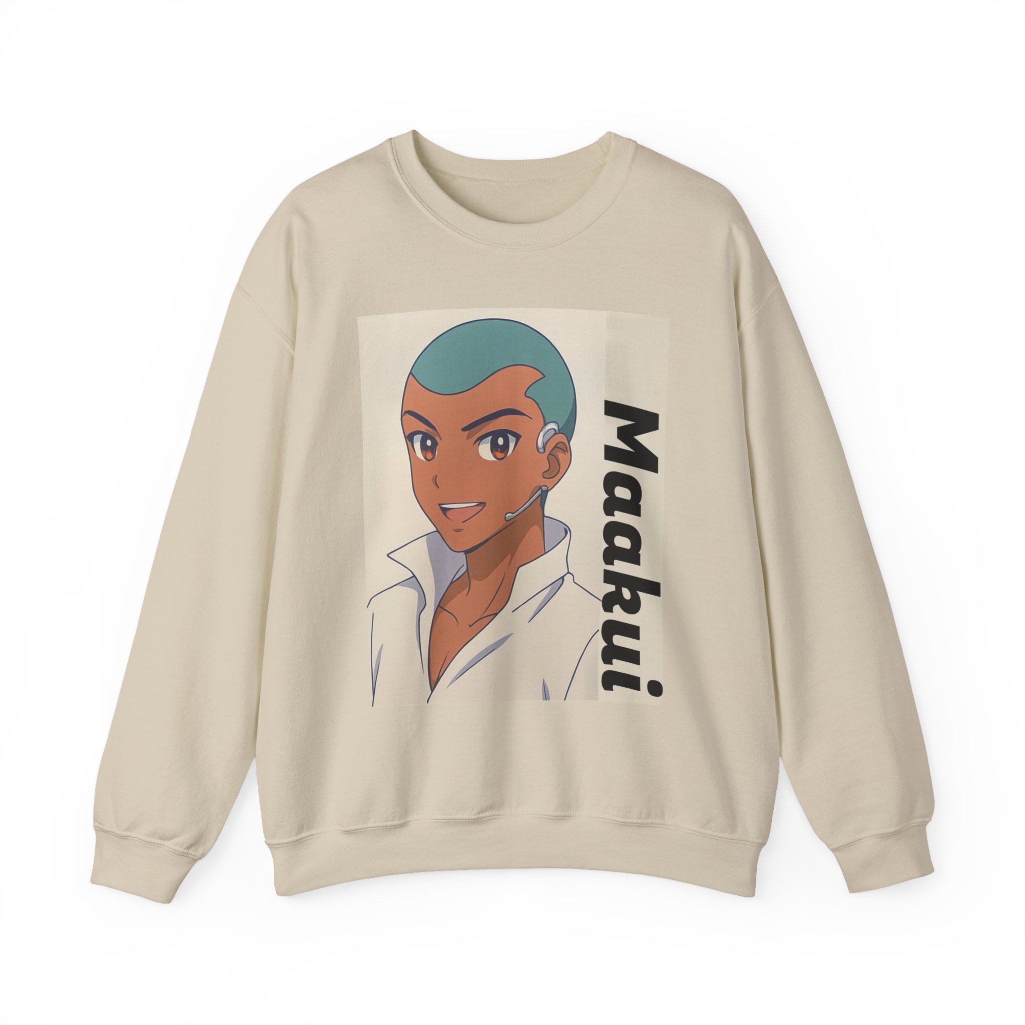 Maakui, anime character Crewneck Sweatshirt - Perfect for Everyday Wear, Unique Gift, Cozy Fashion