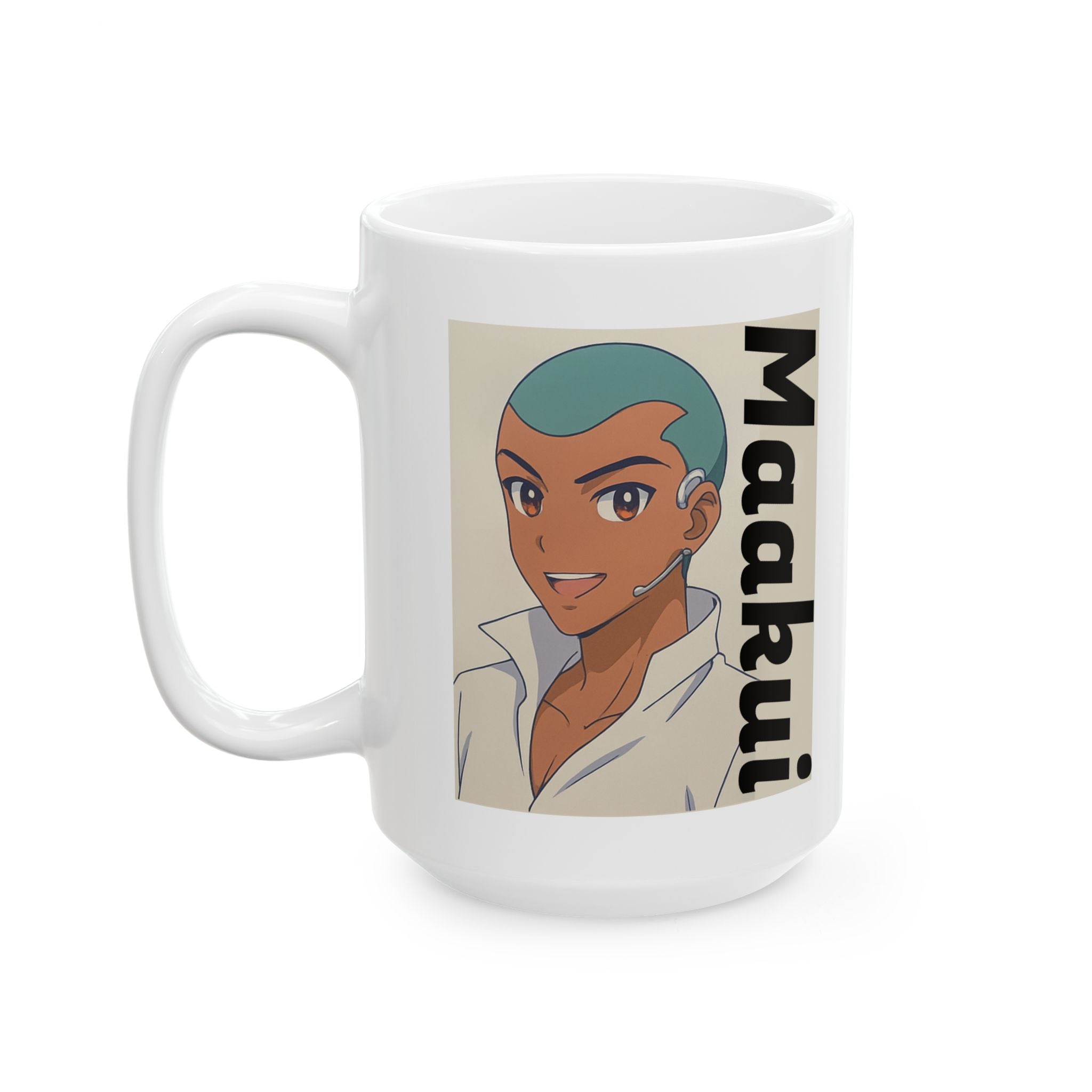 Stylish Ceramic Mug with Trendy Art Design, Perfect Gift for Coffee Lovers, Unique Decor, Art Collector's Mug, Ideal for Birthdays