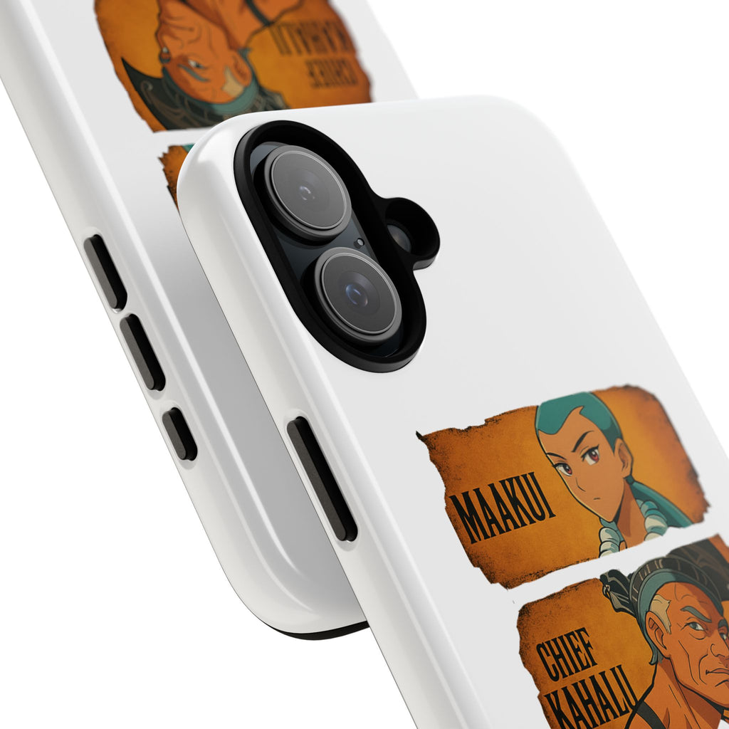 Tough Cases - Anime Phone Case Featuring Maakui, Chief Kahaili, and Bertelli, Great Gift for Fans, Personalized, Trendy, Durable
