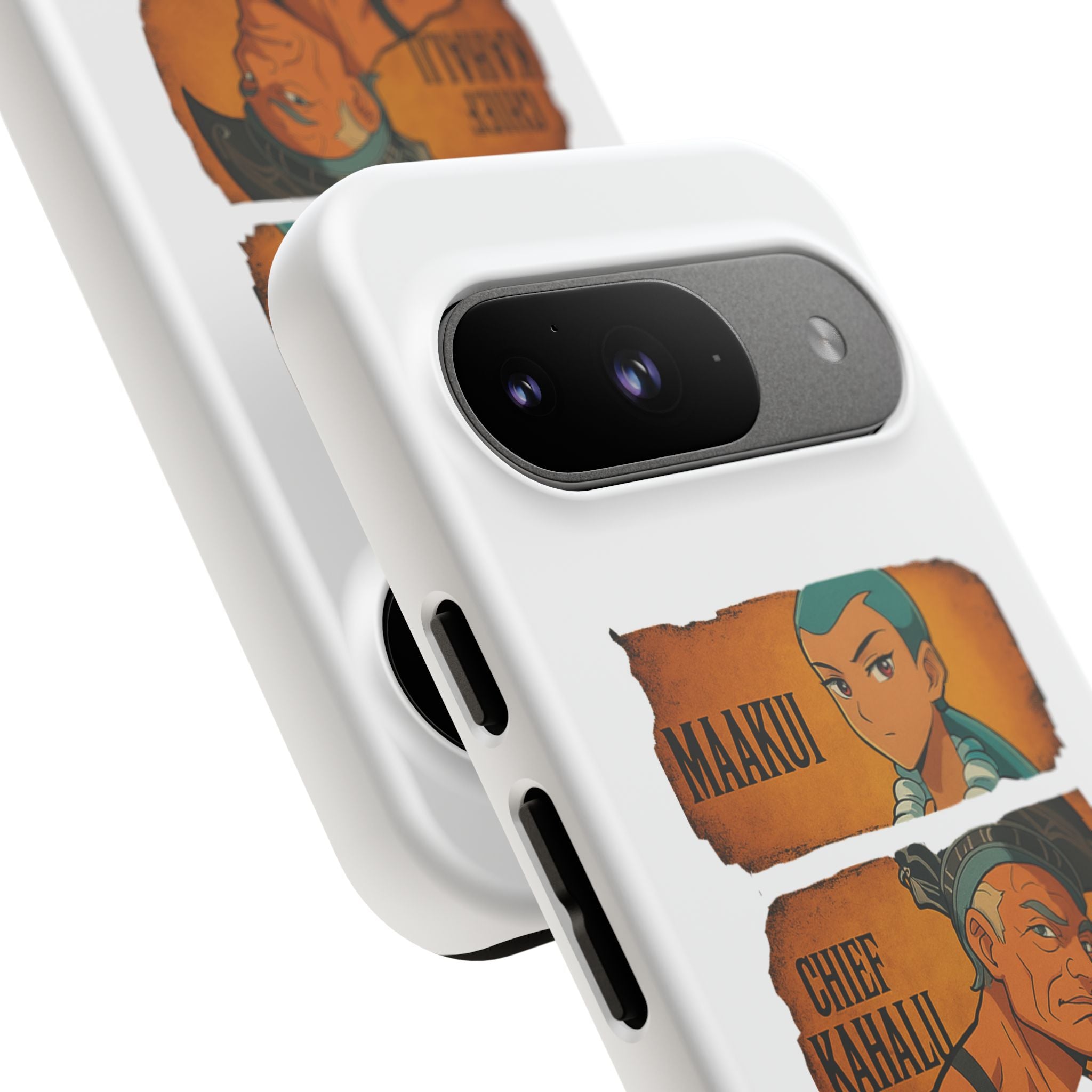 Tough Cases - Anime Phone Case Featuring Maakui, Chief Kahaili, and Bertelli, Great Gift for Fans, Personalized, Trendy, Durable