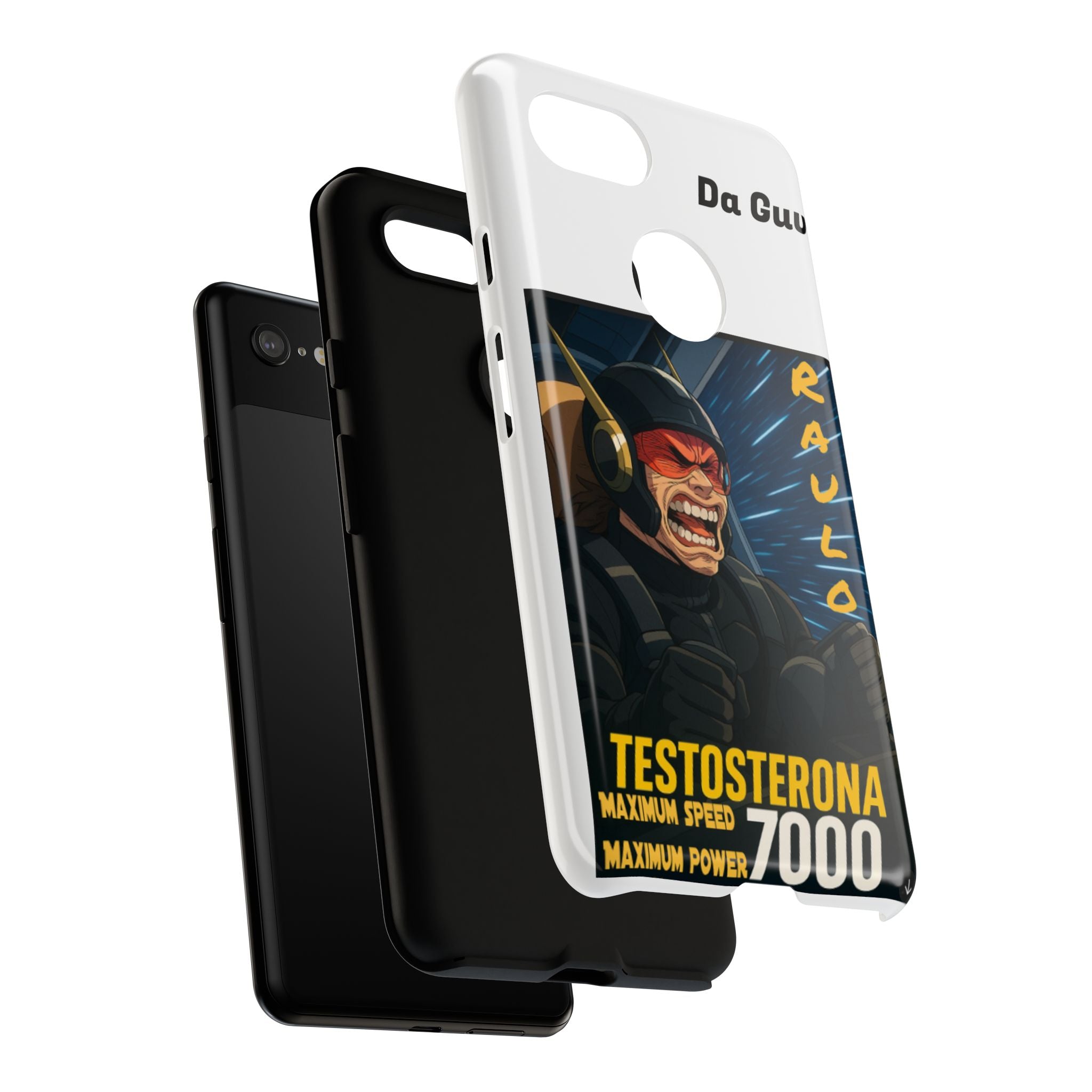 Anime Raulo Tough Cases - Sci-Fi Book Theme, Testosterona 7000, Phone Cover, Protective Shell, Unique Design, Gift for Sci-Fi Fans