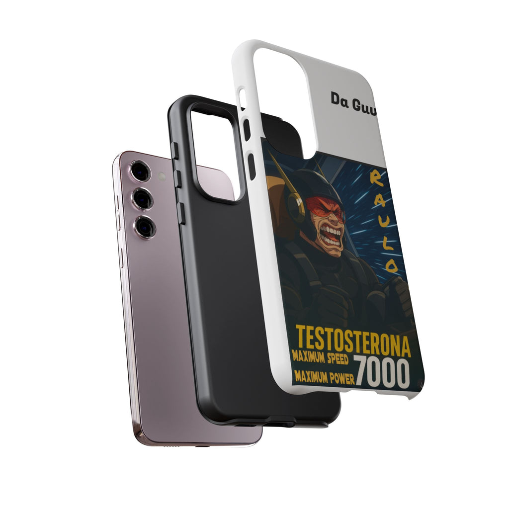 Anime Raulo Tough Cases - Sci-Fi Book Theme, Testosterona 7000, Phone Cover, Protective Shell, Unique Design, Gift for Sci-Fi Fans