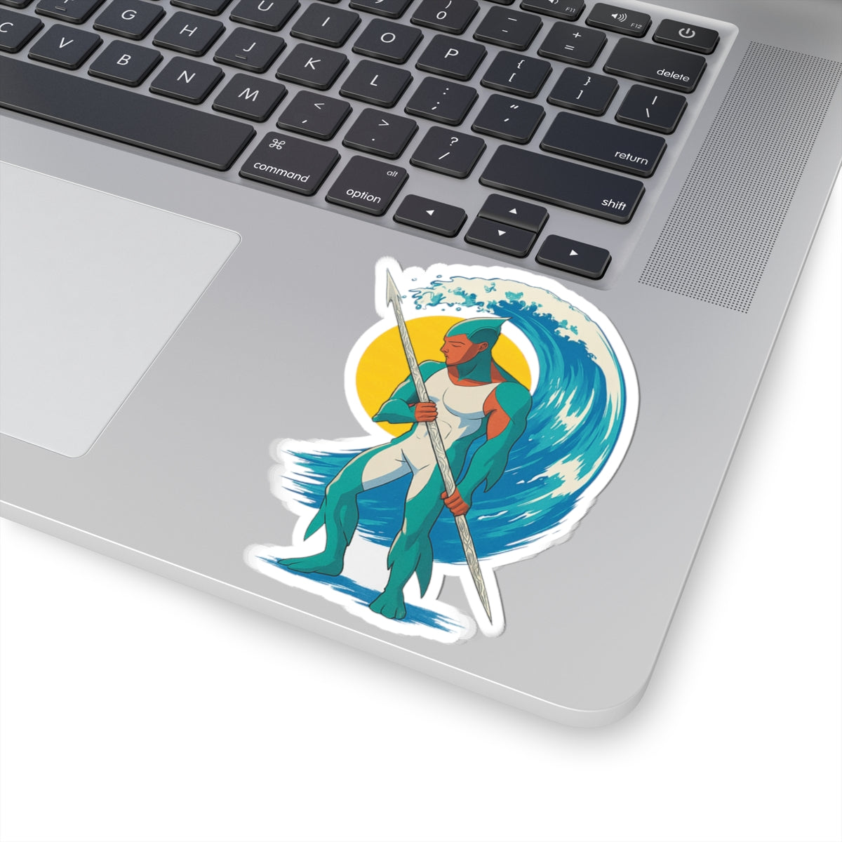 Anime Aljandro Kiss-Cut Stickers | Cool Surf Art, Laptop Decor, Beach Lover Gifts, Summer Vibes, Ocean Theme Stickers