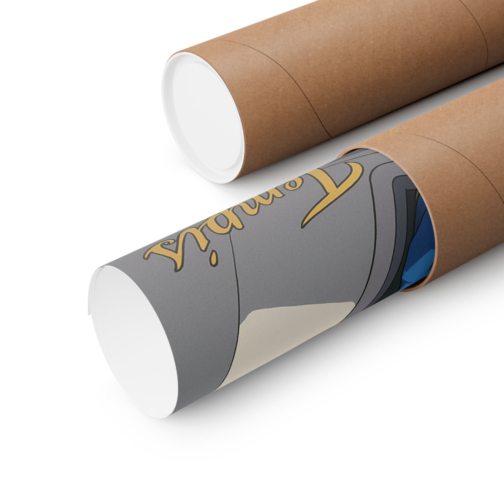 Anime Tempis Fugit Matte Vertical Posters - Sci-Fi Book Da Guv Art Prints, Wall Decor, Fan Merchandise, Geek Gift, Room Decoration