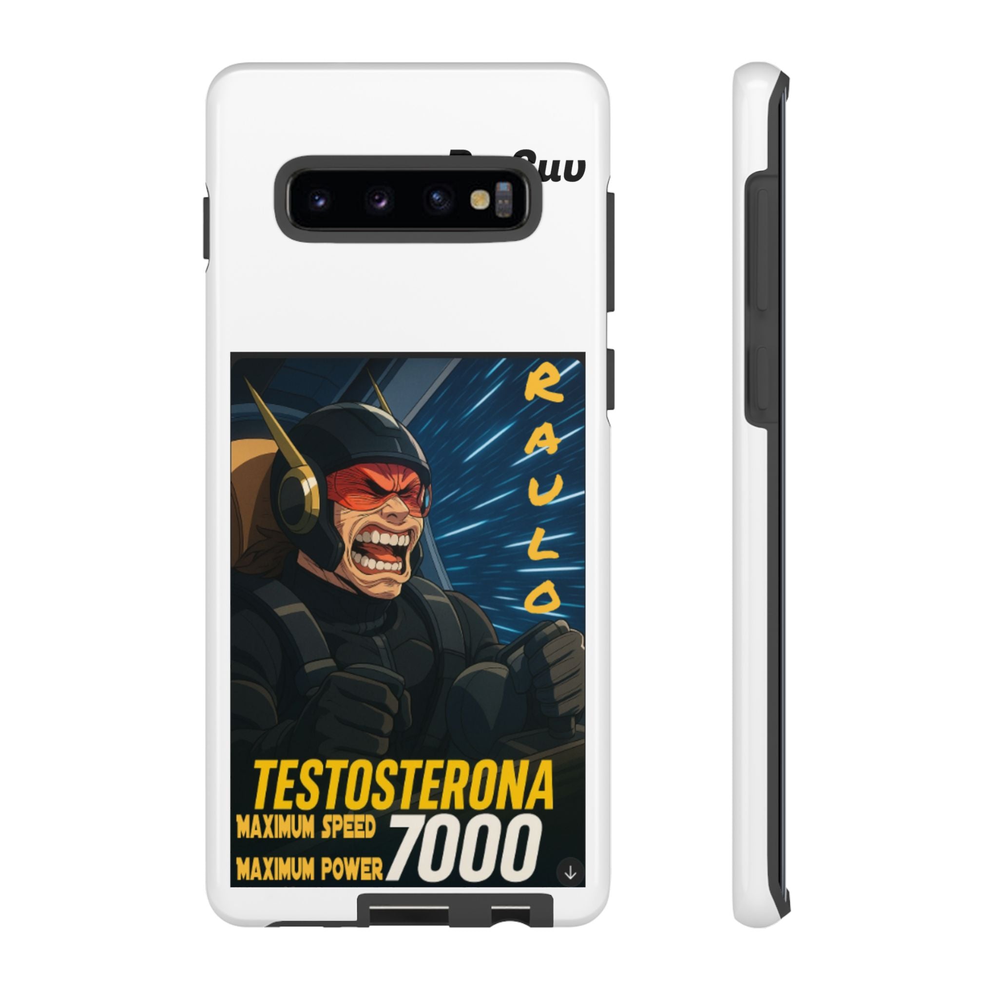 Anime Raulo Tough Cases - Sci-Fi Book Theme, Testosterona 7000, Phone Cover, Protective Shell, Unique Design, Gift for Sci-Fi Fans