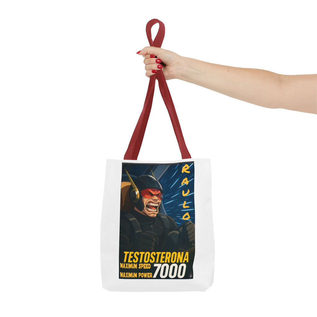 Anime Raulo Tote Bag, testosterona 7000, Da Guv Shopping Bag, Gift for Him, Casual Daily Use, Fitness Tote, Unique Design