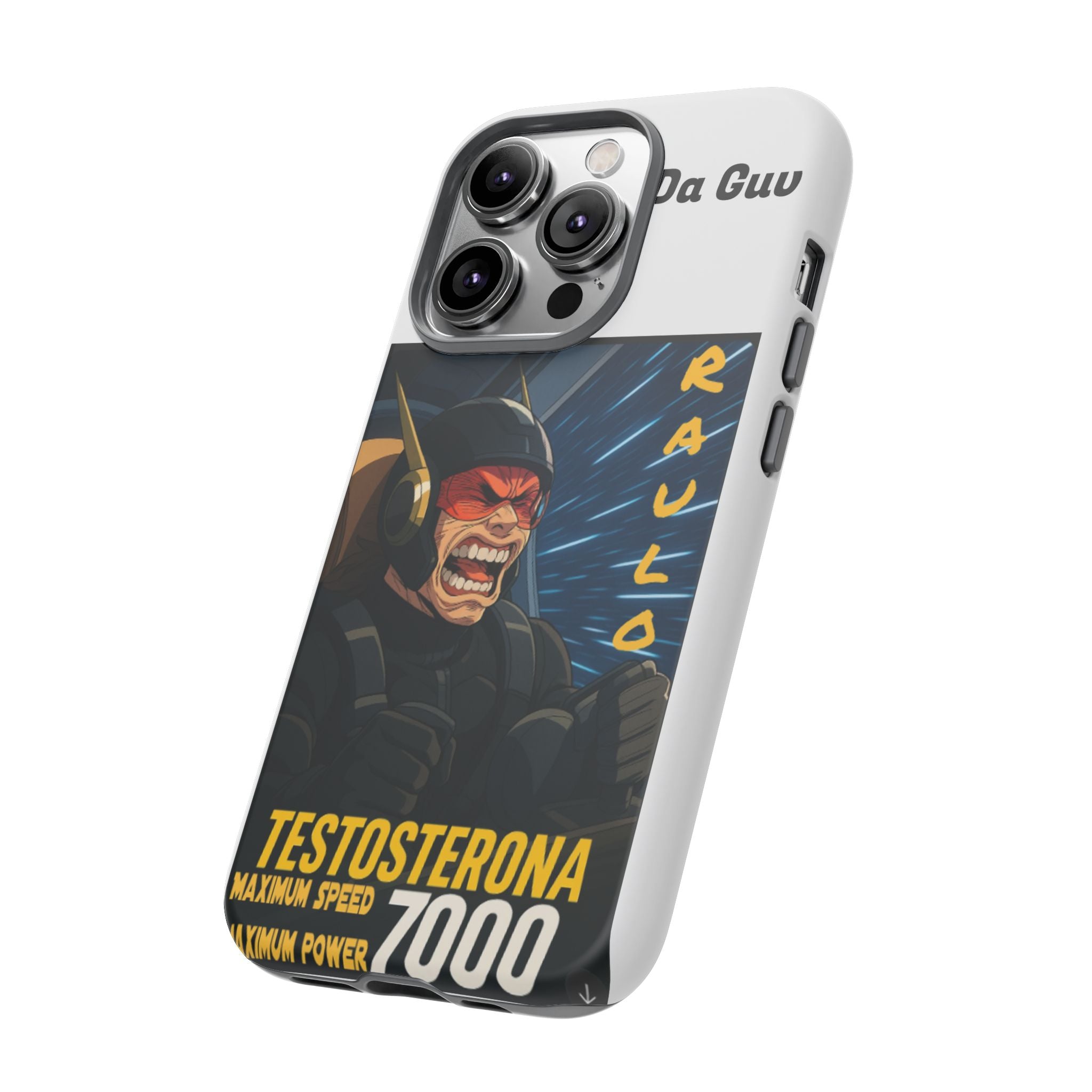 Anime Raulo Tough Cases - Sci-Fi Book Theme, Testosterona 7000, Phone Cover, Protective Shell, Unique Design, Gift for Sci-Fi Fans