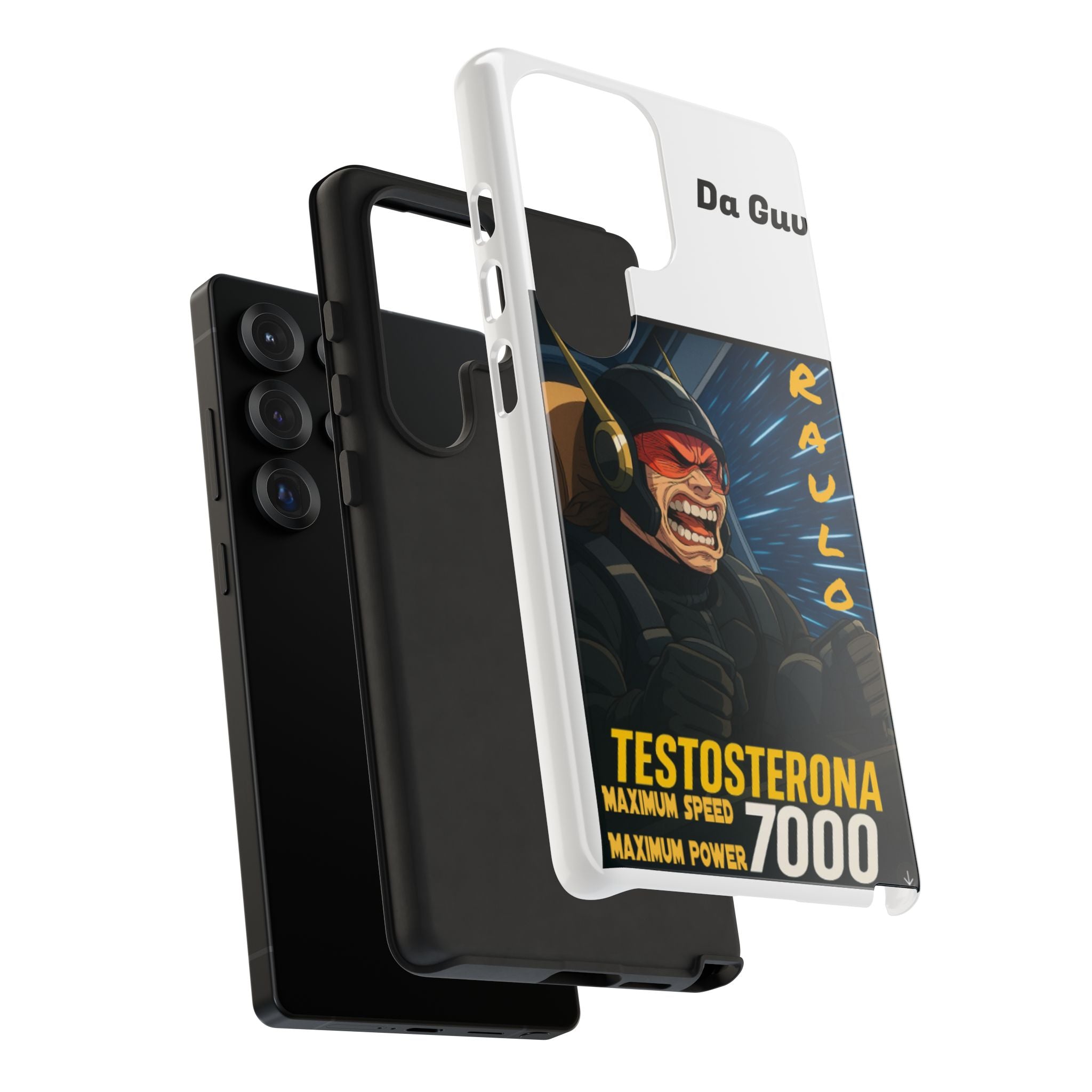Anime Raulo Tough Cases - Sci-Fi Book Theme, Testosterona 7000, Phone Cover, Protective Shell, Unique Design, Gift for Sci-Fi Fans
