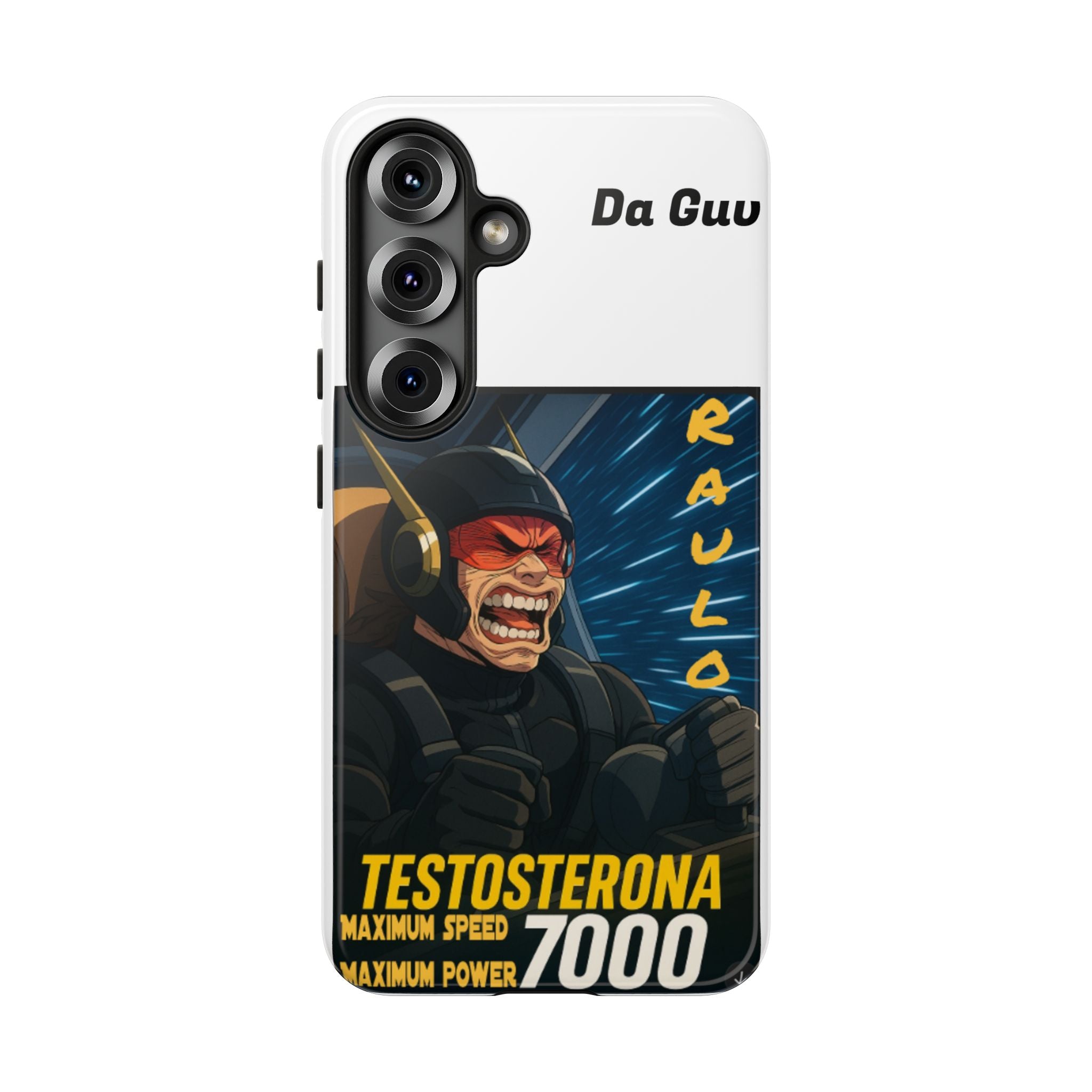 Anime Raulo Tough Cases - Sci-Fi Book Theme, Testosterona 7000, Phone Cover, Protective Shell, Unique Design, Gift for Sci-Fi Fans