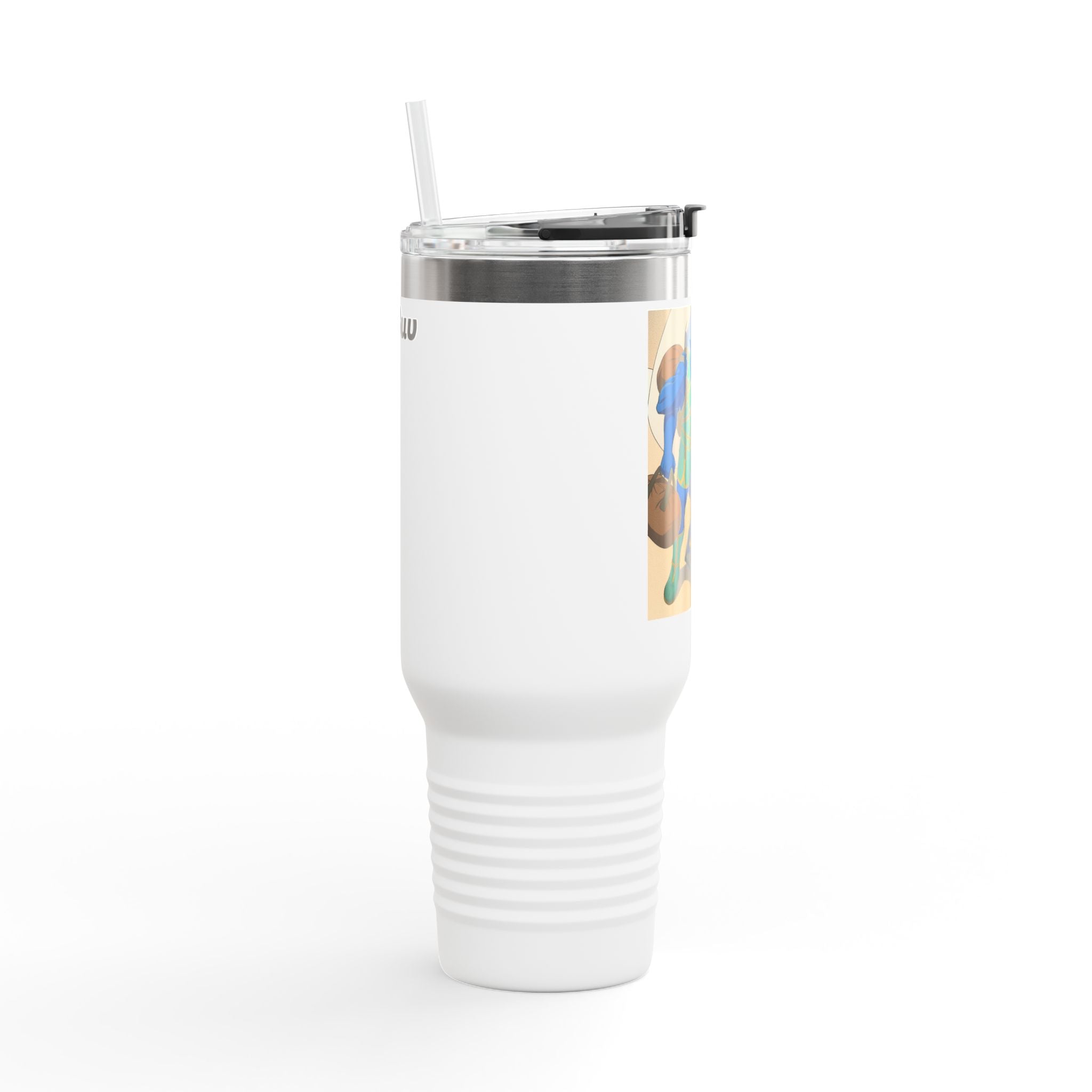 Anime Temis Fugit , Travel Mug , Perfect for Hiking, Camping, Road Trips, and Gift-Giving, 40oz Tumbler, Eco-Friendly Coffee [...]