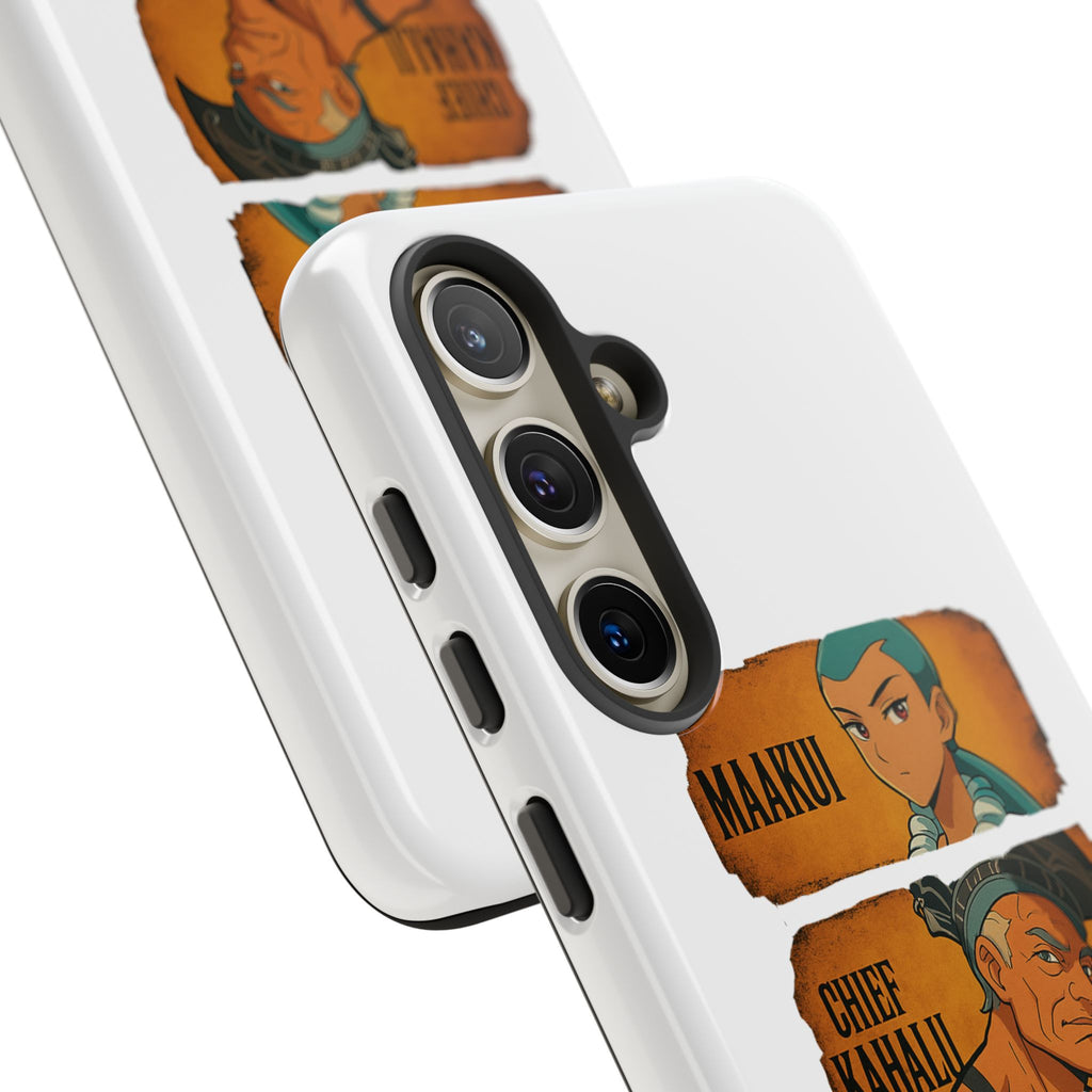 Tough Cases - Anime Phone Case Featuring Maakui, Chief Kahaili, and Bertelli, Great Gift for Fans, Personalized, Trendy, Durable