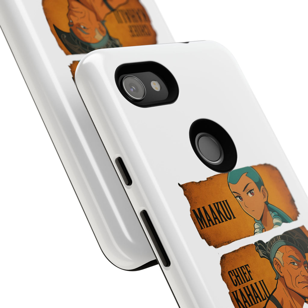 Tough Cases - Anime Phone Case Featuring Maakui, Chief Kahaili, and Bertelli, Great Gift for Fans, Personalized, Trendy, Durable