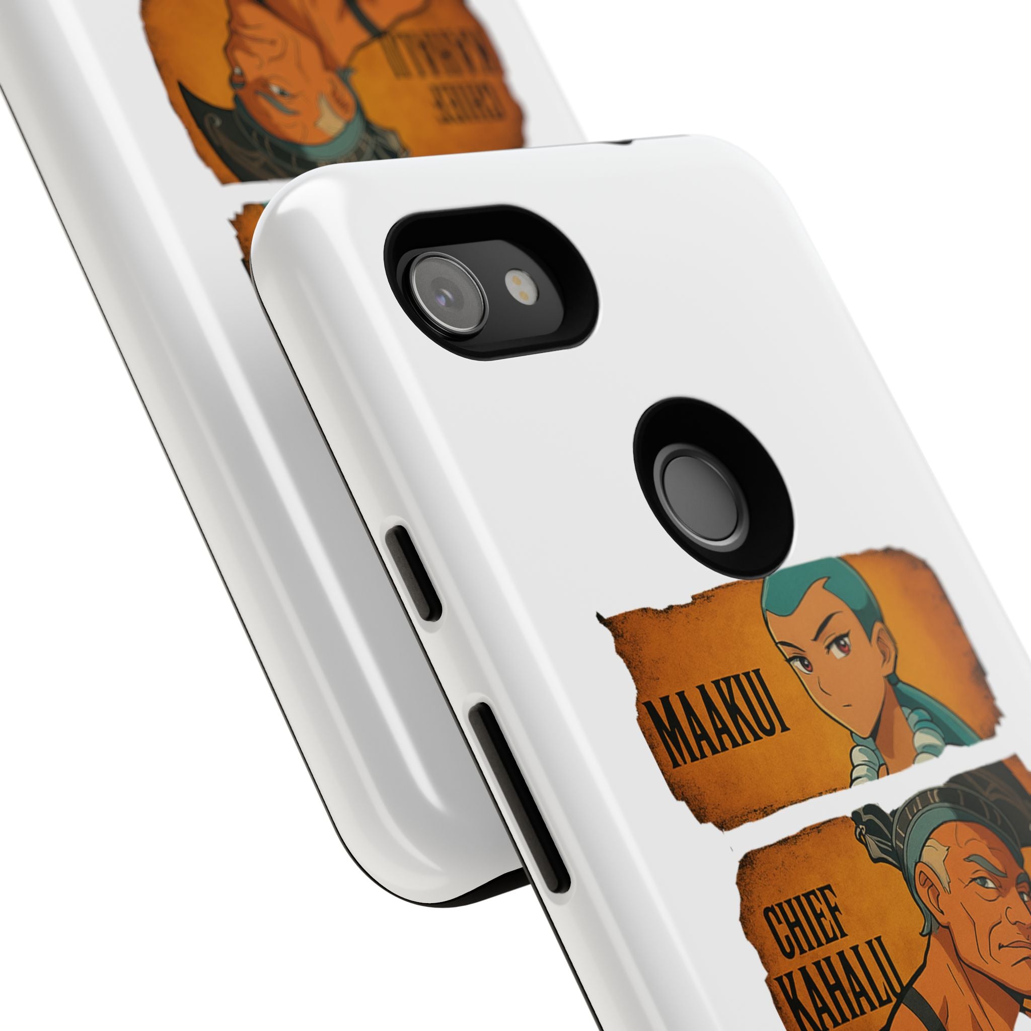 Tough Cases - Anime Phone Case Featuring Maakui, Chief Kahaili, and Bertelli, Great Gift for Fans, Personalized, Trendy, Durable