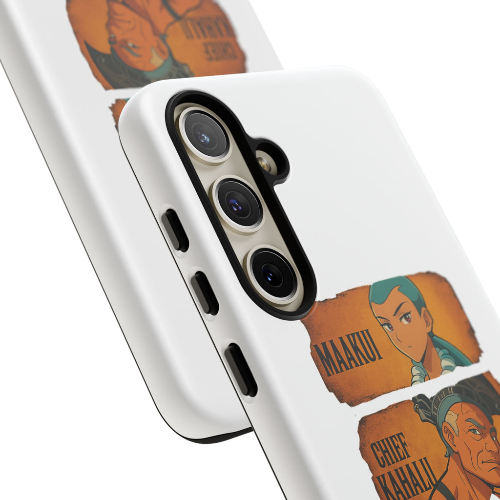 Tough Cases - Anime Phone Case Featuring Maakui, Chief Kahaili, and Bertelli, Great Gift for Fans, Personalized, Trendy, Durable