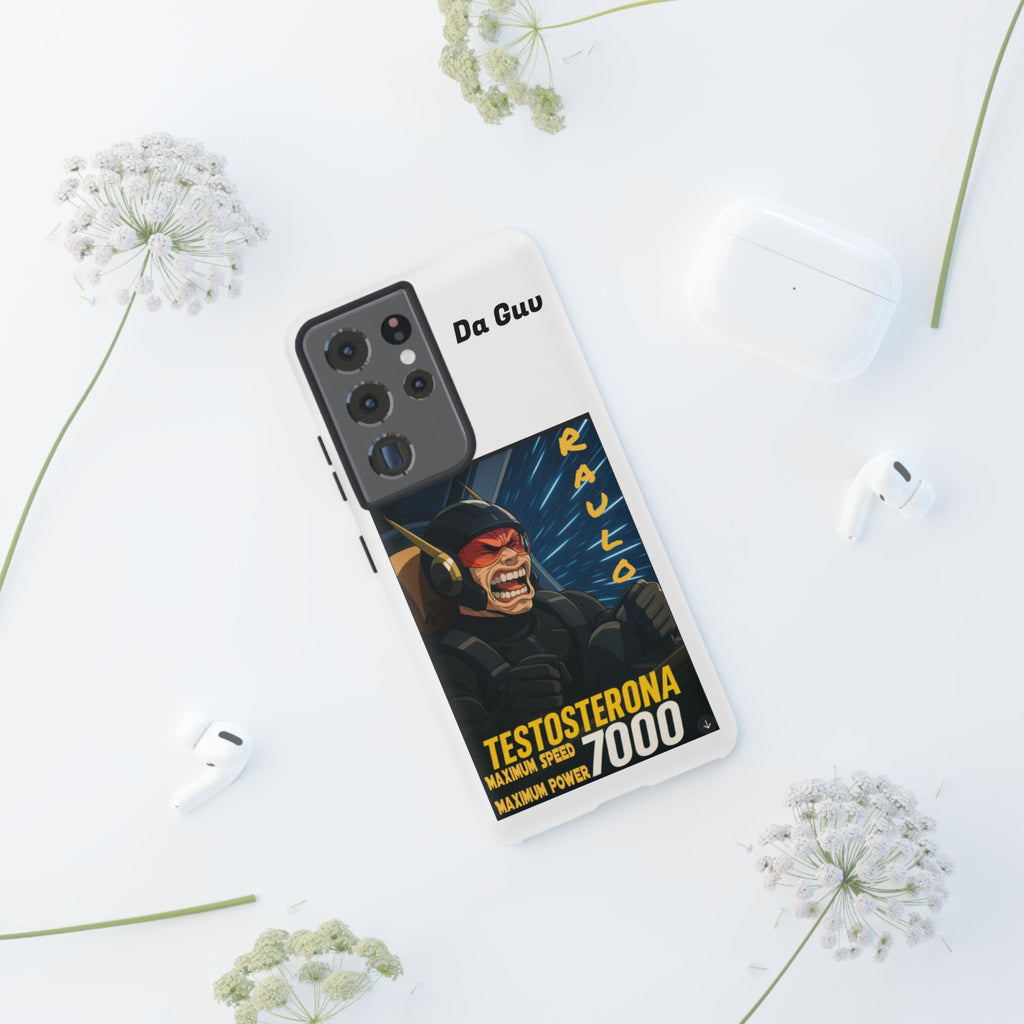 Anime Raulo Tough Cases - Sci-Fi Book Theme, Testosterona 7000, Phone Cover, Protective Shell, Unique Design, Gift for Sci-Fi Fans