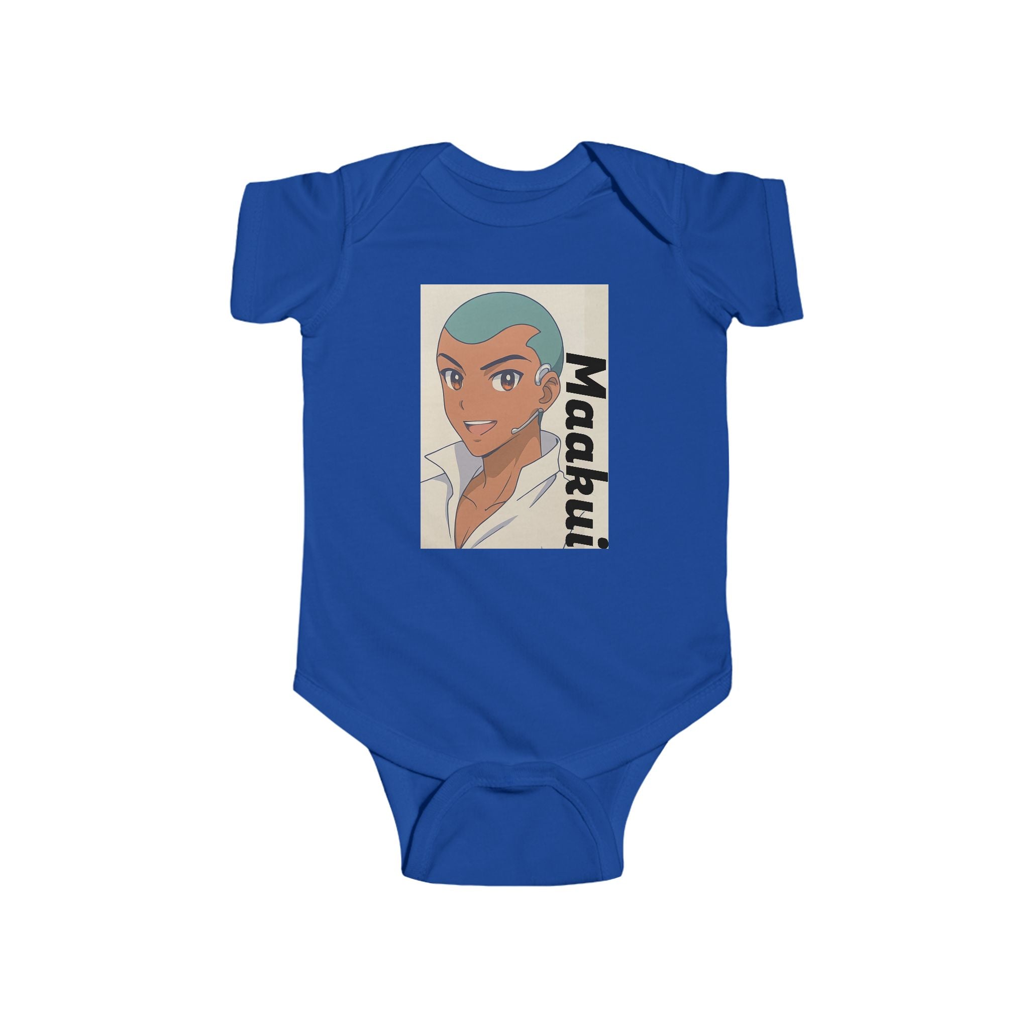 Anime Maakui Cute Character Infant Bodysuit, Baby Onesie, Toddler Gift, Newborn Apparel, Baby Shower Outfit, Fun Design