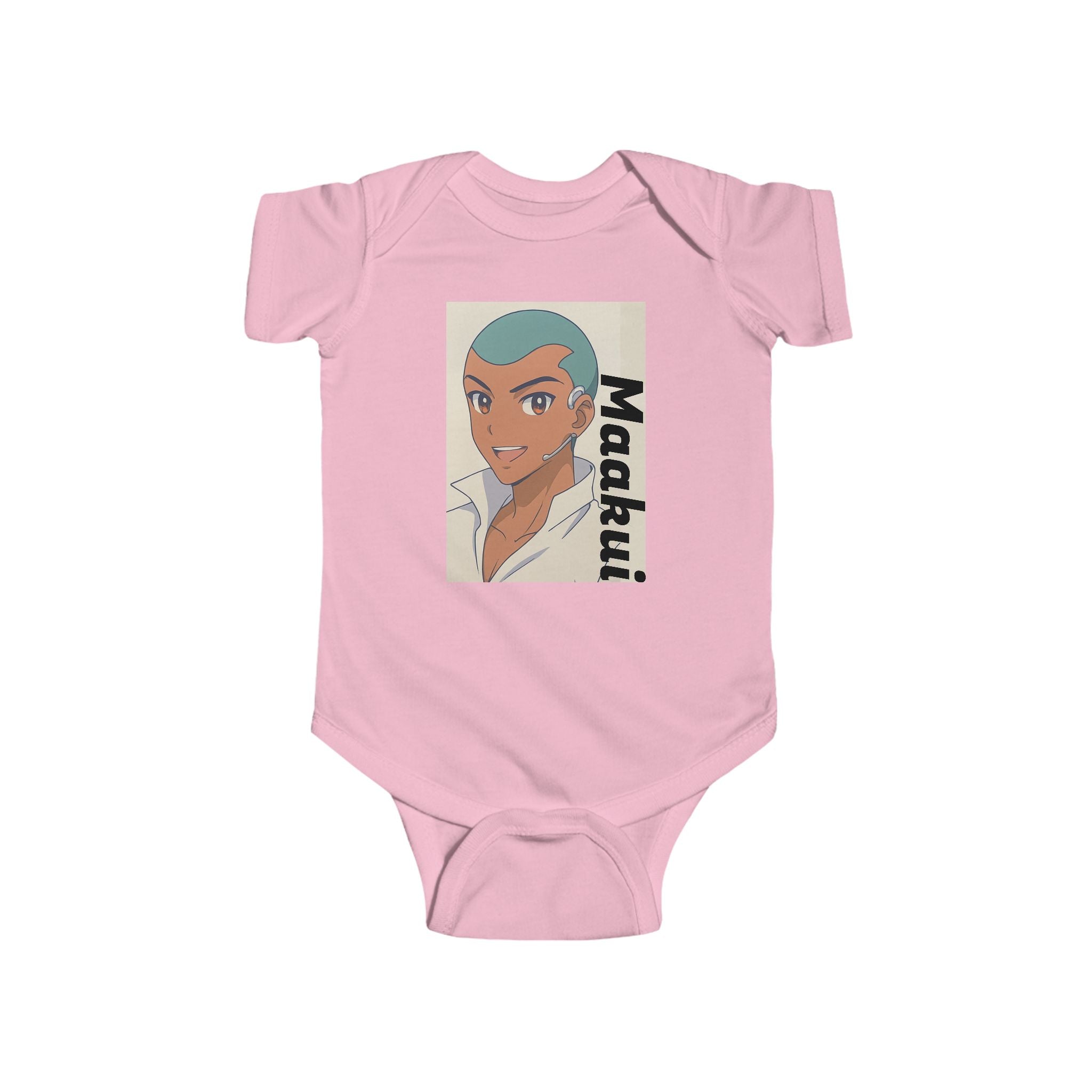Anime Maakui Cute Character Infant Bodysuit, Baby Onesie, Toddler Gift, Newborn Apparel, Baby Shower Outfit, Fun Design