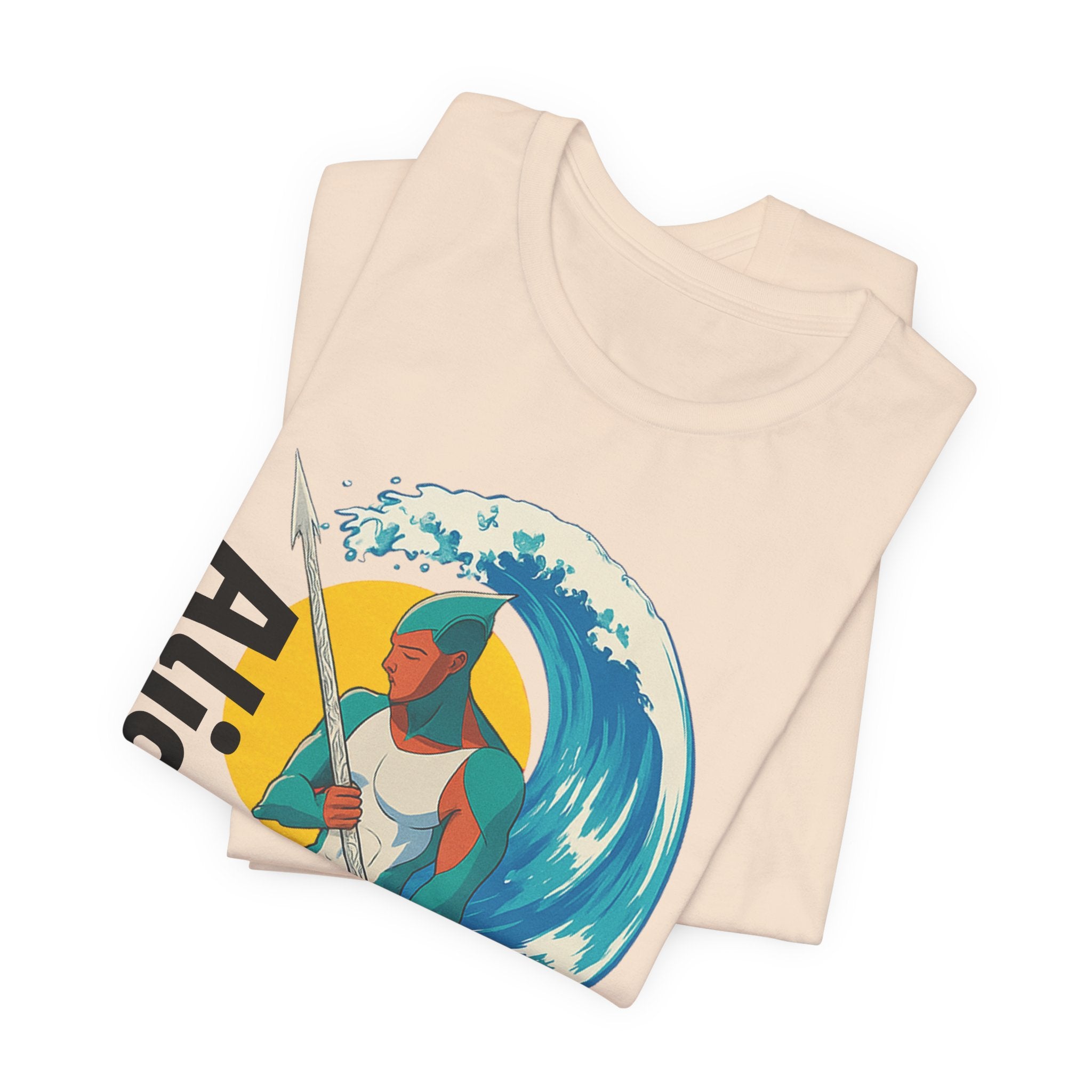Aljandro Wave Warrior T-Shirt — Personalized 'Aljandro' Surf Guardian Tee