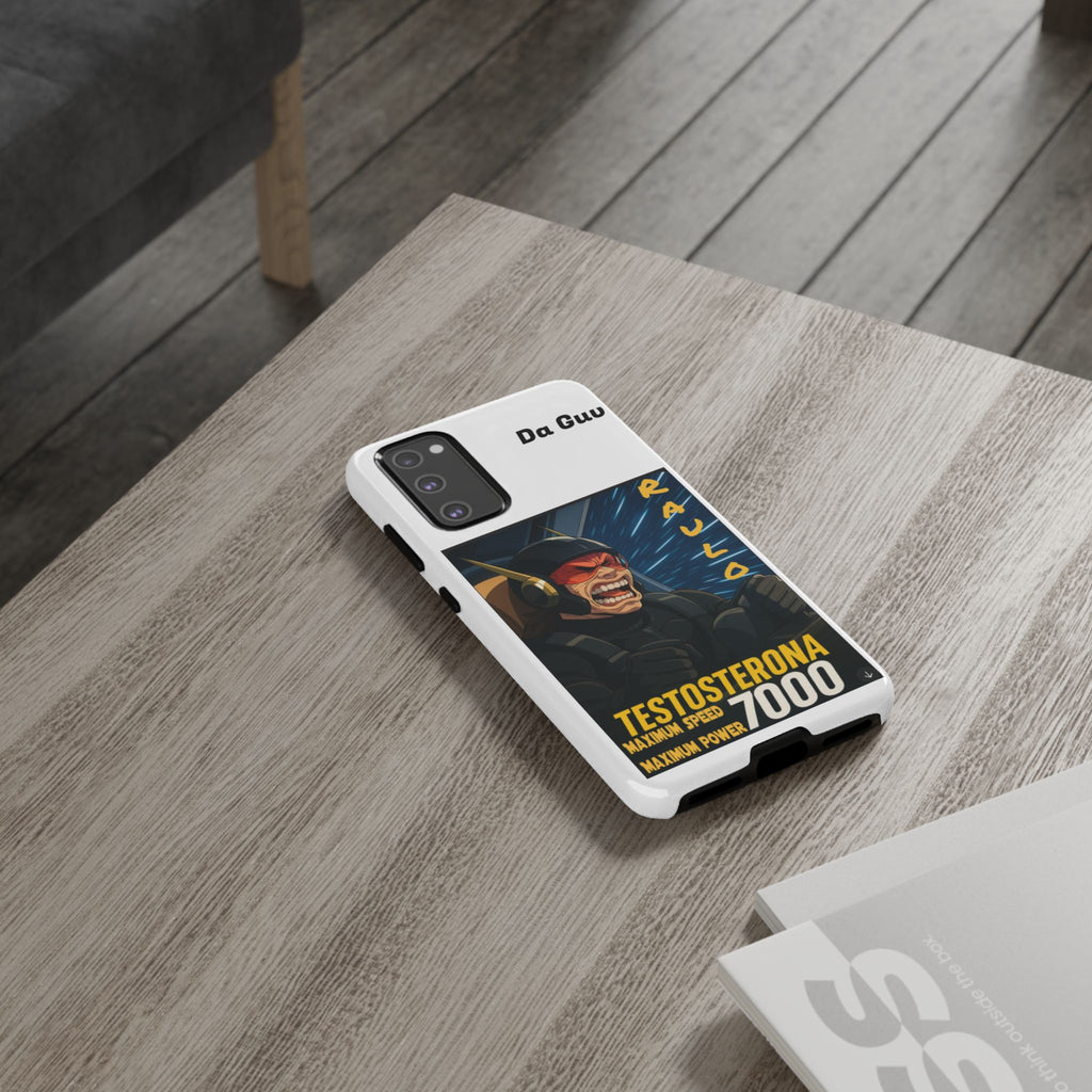 Anime Raulo Tough Cases - Sci-Fi Book Theme, Testosterona 7000, Phone Cover, Protective Shell, Unique Design, Gift for Sci-Fi Fans