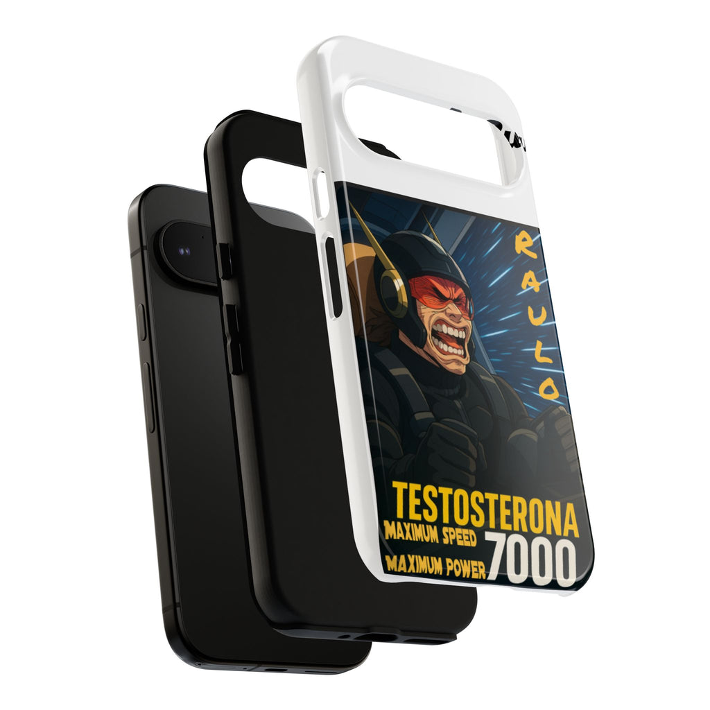 Anime Raulo Tough Cases - Sci-Fi Book Theme, Testosterona 7000, Phone Cover, Protective Shell, Unique Design, Gift for Sci-Fi Fans