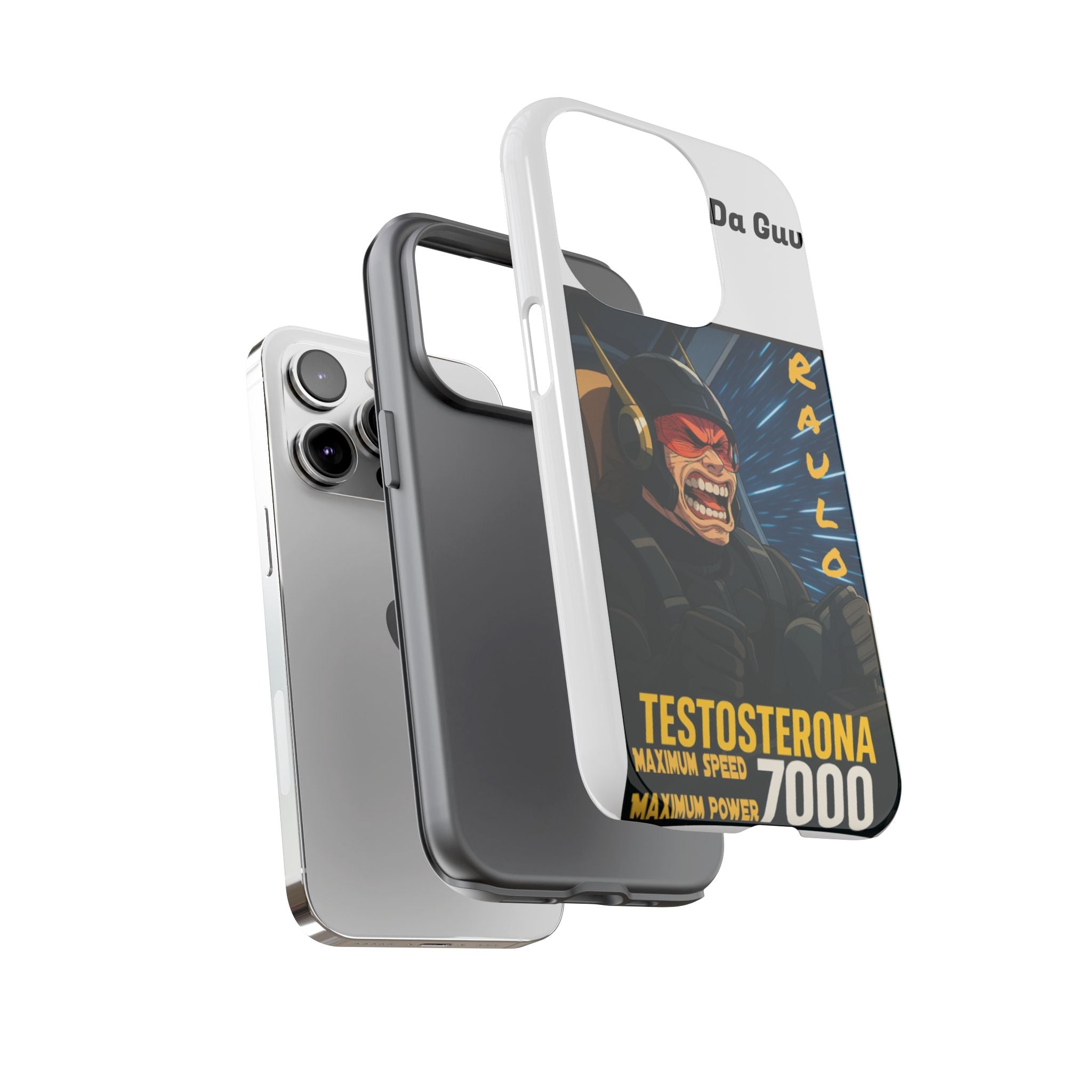 Anime Raulo Tough Cases - Sci-Fi Book Theme, Testosterona 7000, Phone Cover, Protective Shell, Unique Design, Gift for Sci-Fi Fans