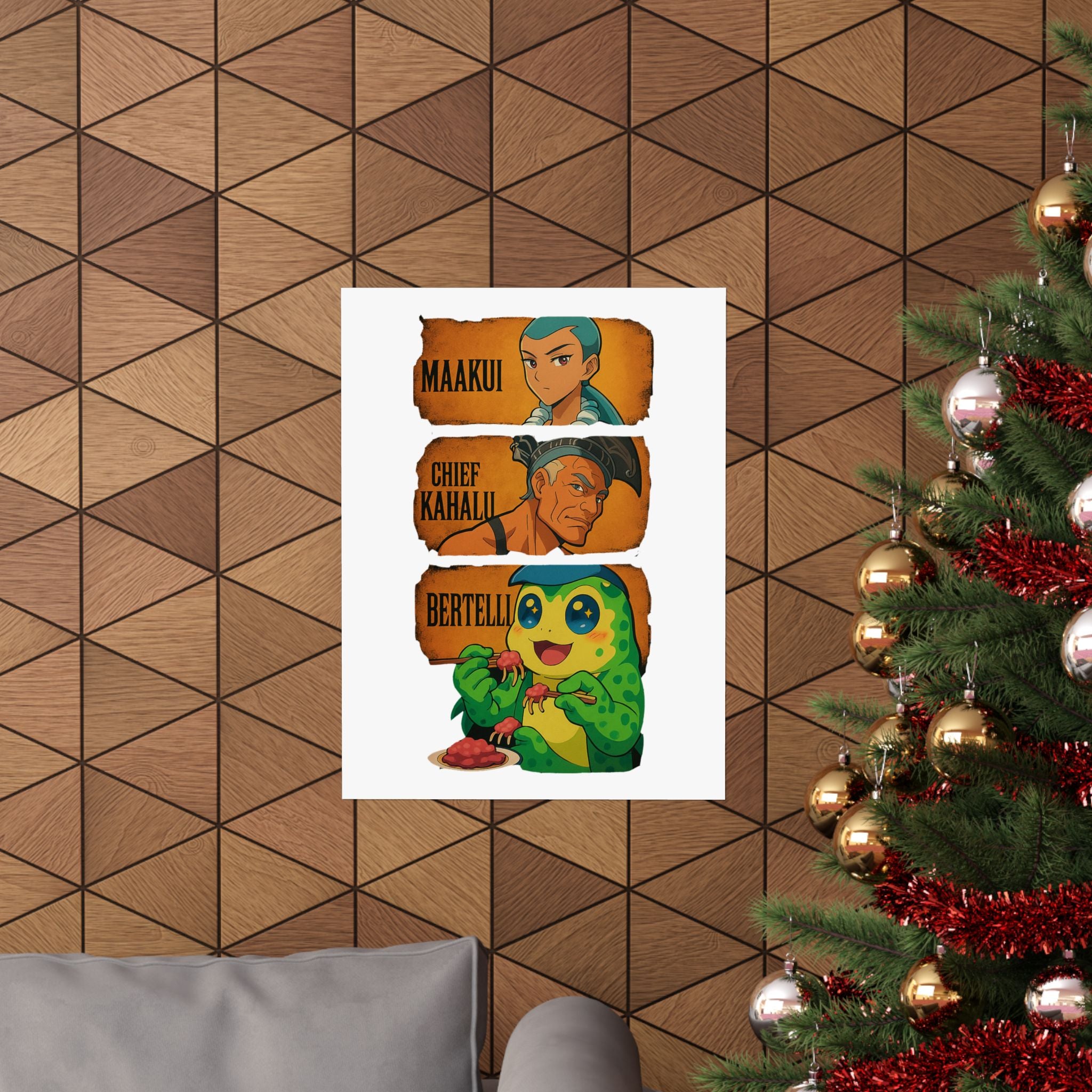 Whimsical Character Posters, Art Prints for Kids, Nature Decor, Anime Wall Art, Unique Home Decoration