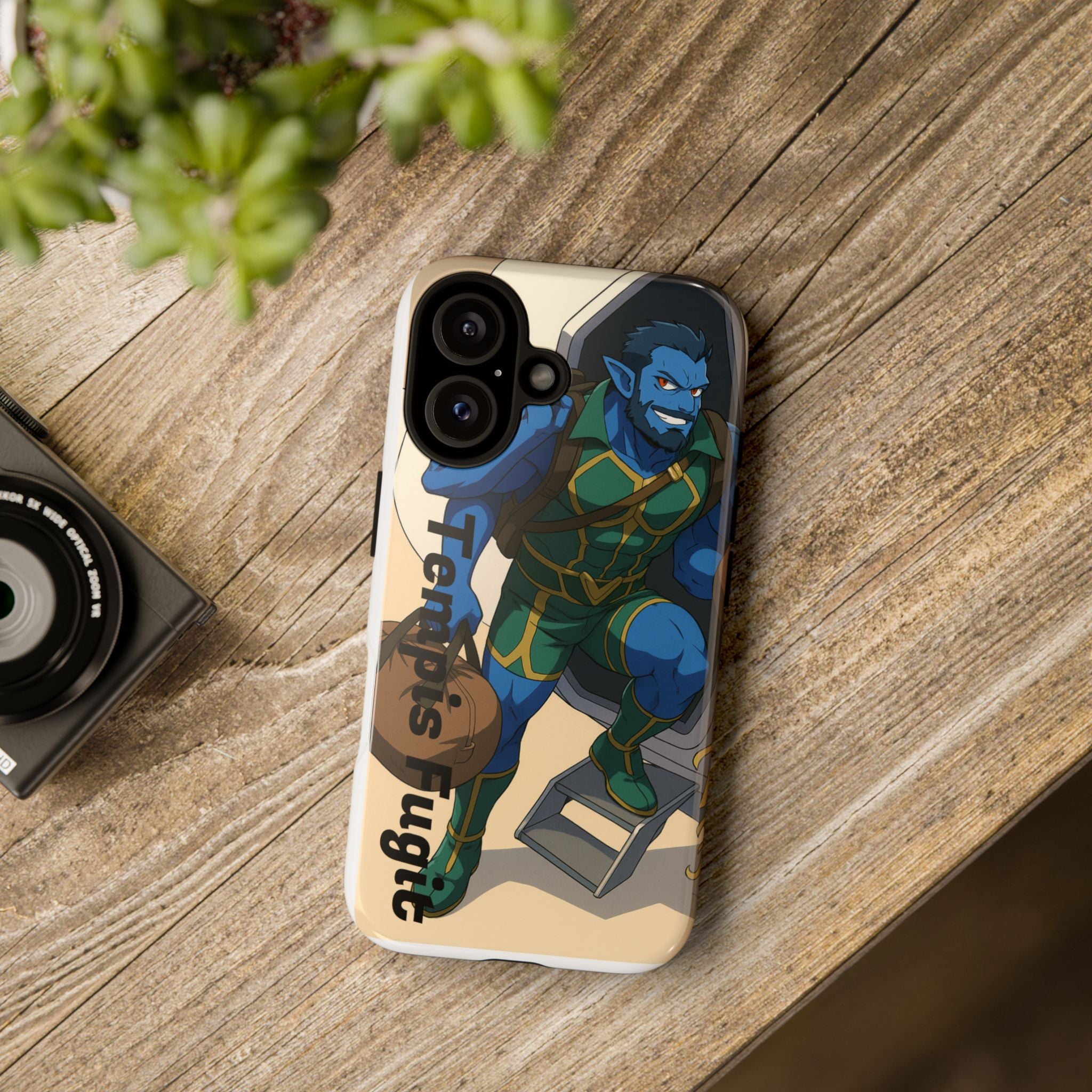 Phone Cases, Anime Tempis Fugit from Da Guv, Sci-Fi Tough Case, Protective Cover, Unique Gift