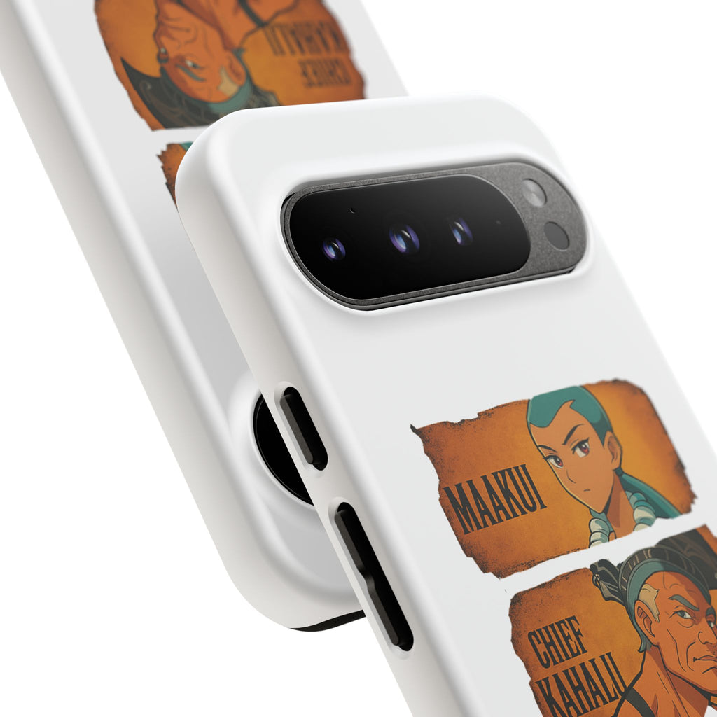 Tough Cases - Anime Phone Case Featuring Maakui, Chief Kahaili, and Bertelli, Great Gift for Fans, Personalized, Trendy, Durable
