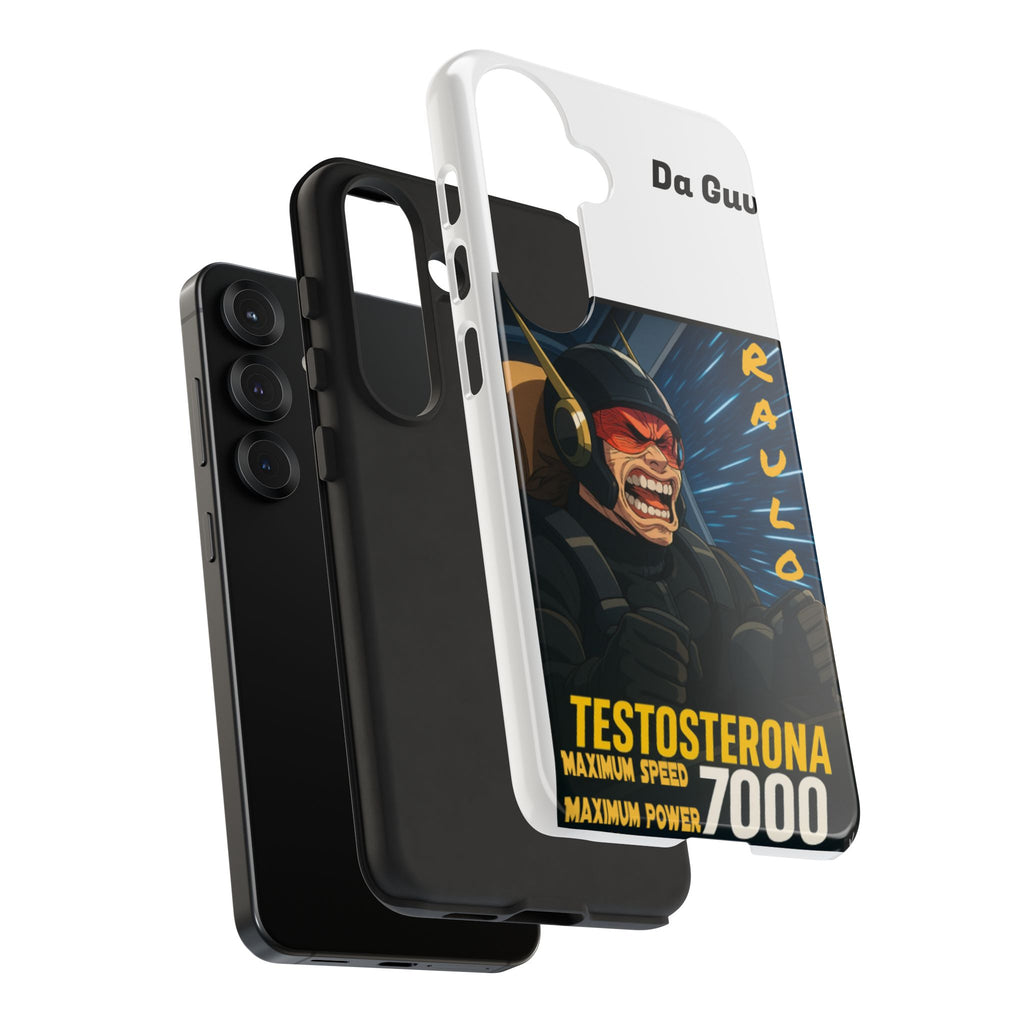 Anime Raulo Tough Cases - Sci-Fi Book Theme, Testosterona 7000, Phone Cover, Protective Shell, Unique Design, Gift for Sci-Fi Fans