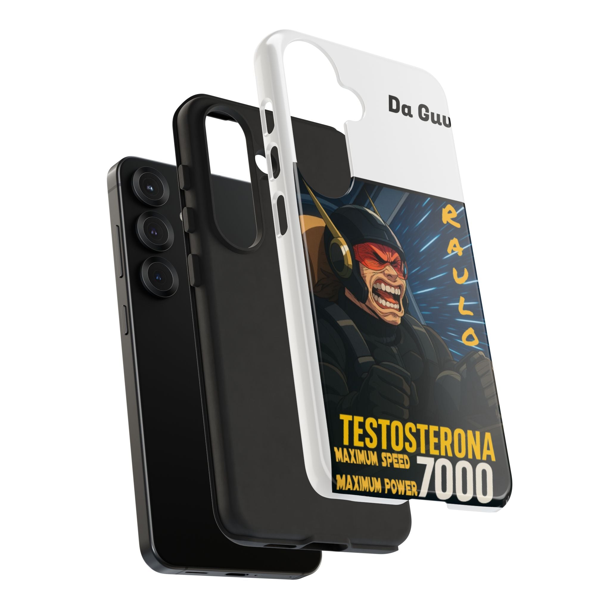 Anime Raulo Tough Cases - Sci-Fi Book Theme, Testosterona 7000, Phone Cover, Protective Shell, Unique Design, Gift for Sci-Fi Fans
